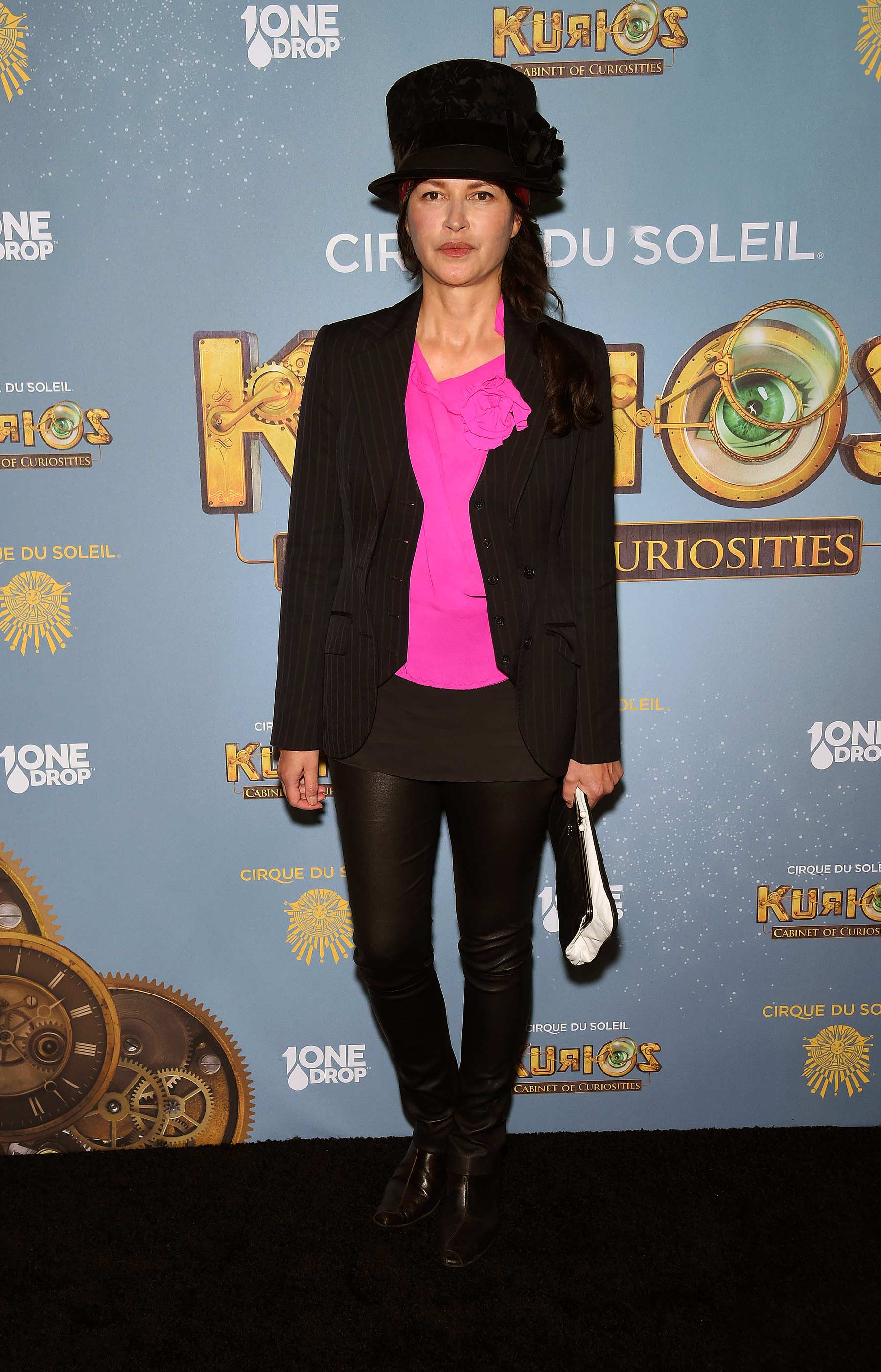 Karina Lombard attends Cirque Du Soleil Kurios Cabinet of Curiosities opening night