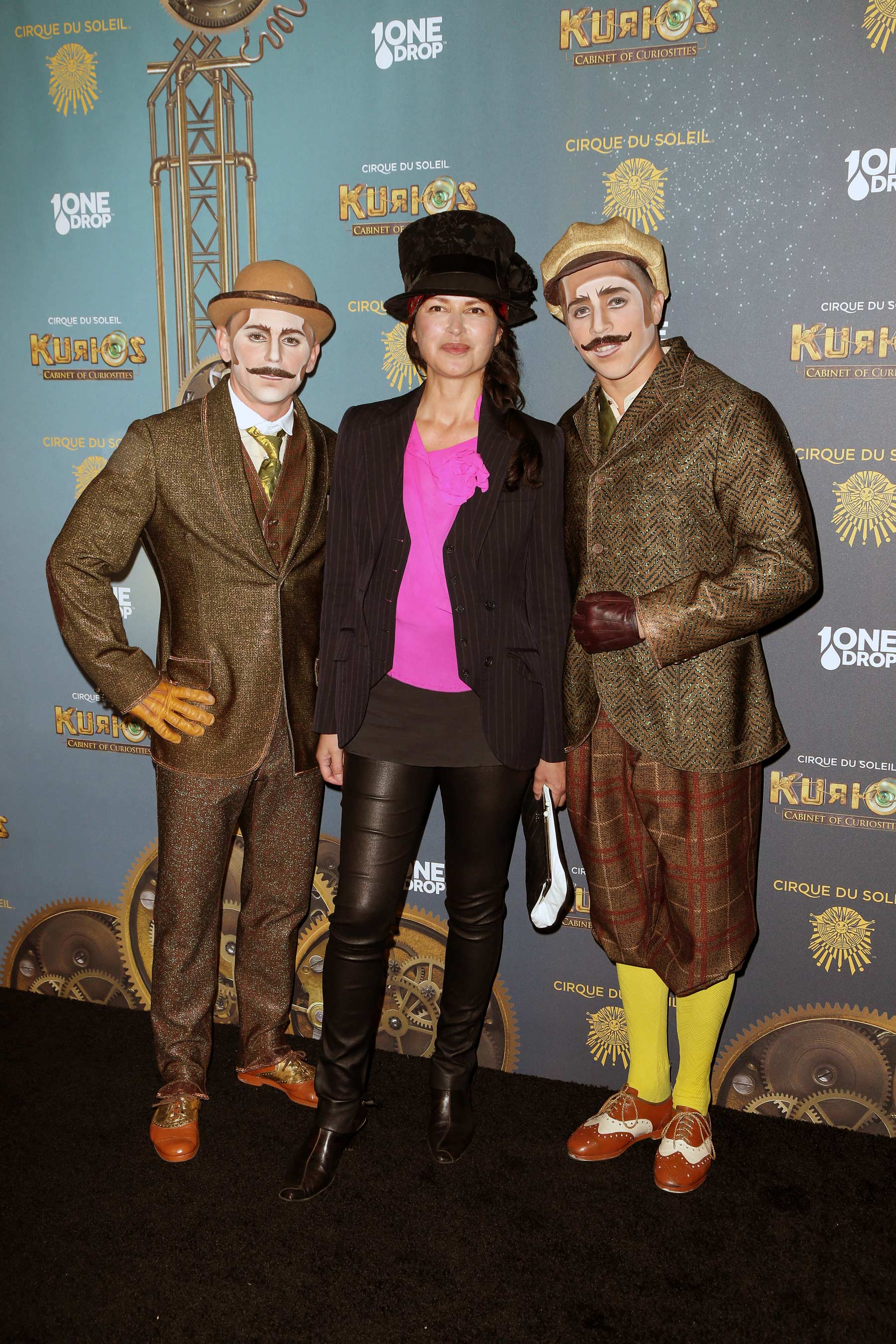 Karina Lombard attends Cirque Du Soleil Kurios Cabinet of Curiosities opening night