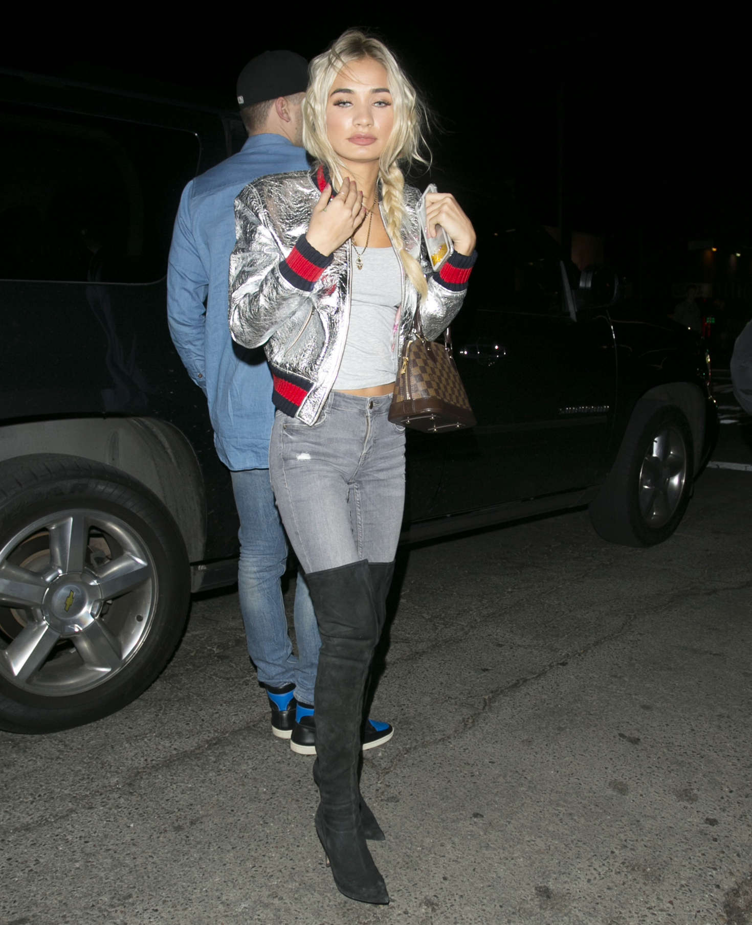 Pia Mia Perez at The Nice Guy Restaurant