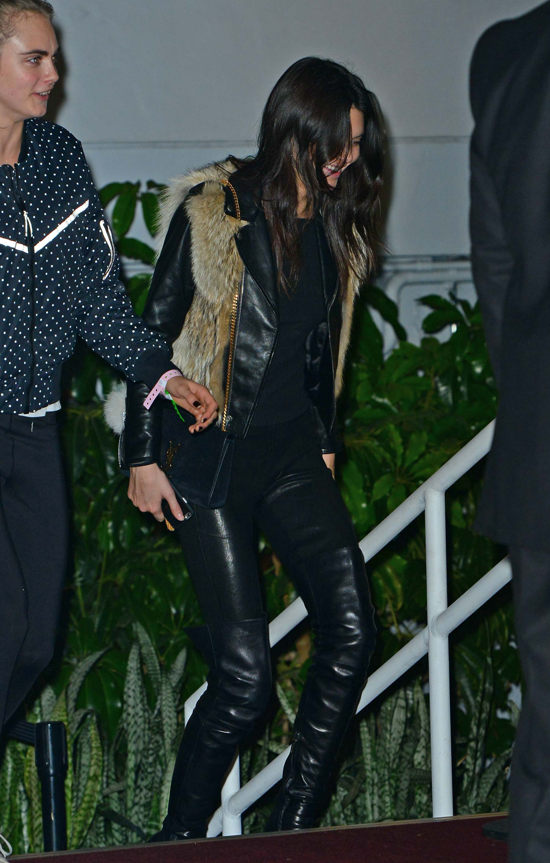 Kendall Jenner leaving The Weeknd’s concert in LA