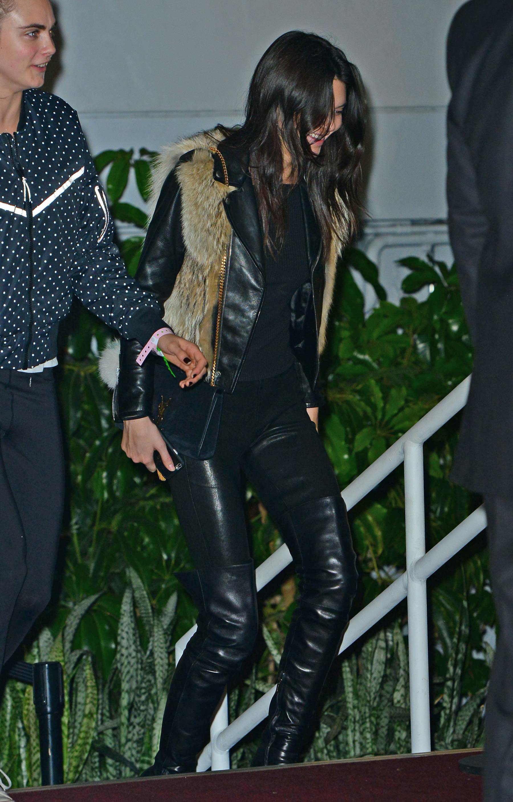 Kendall Jenner leaving The Weeknd’s concert in LA