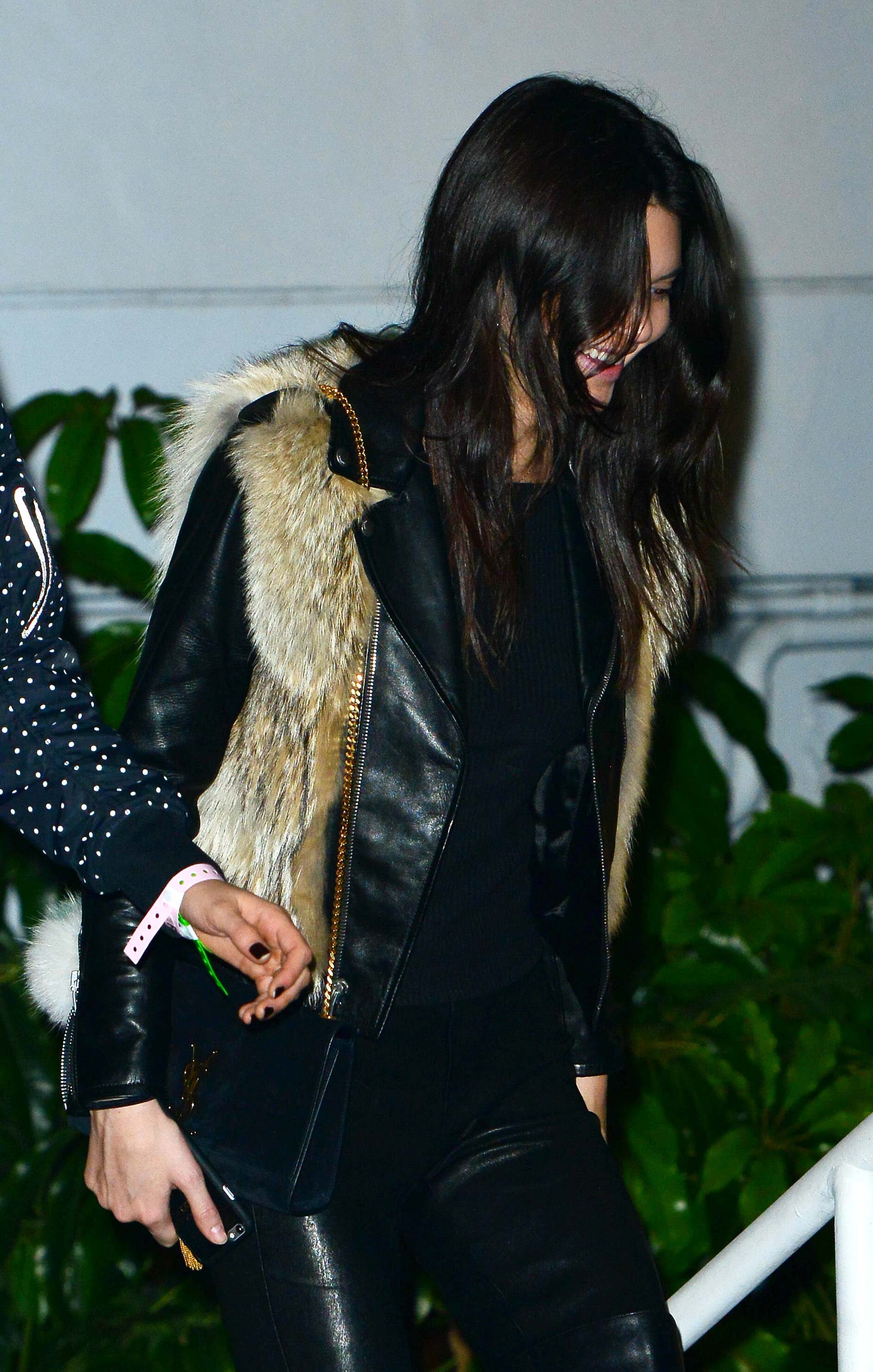 Kendall Jenner leaving The Weeknd’s concert in LA