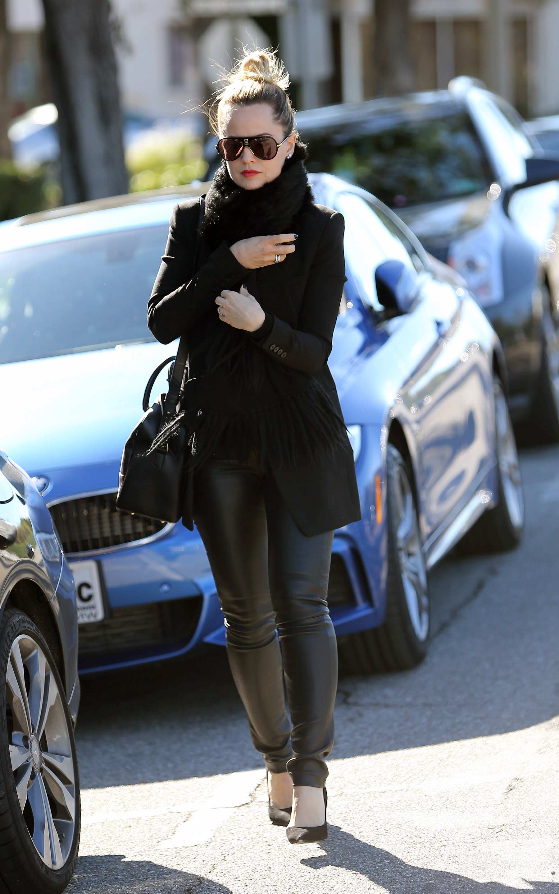 Mena Suvari out in LA