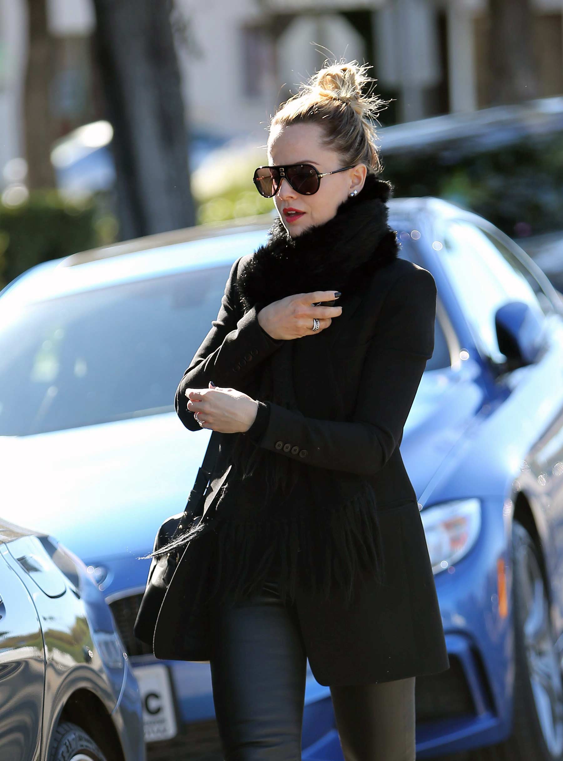 Mena Suvari out in LA