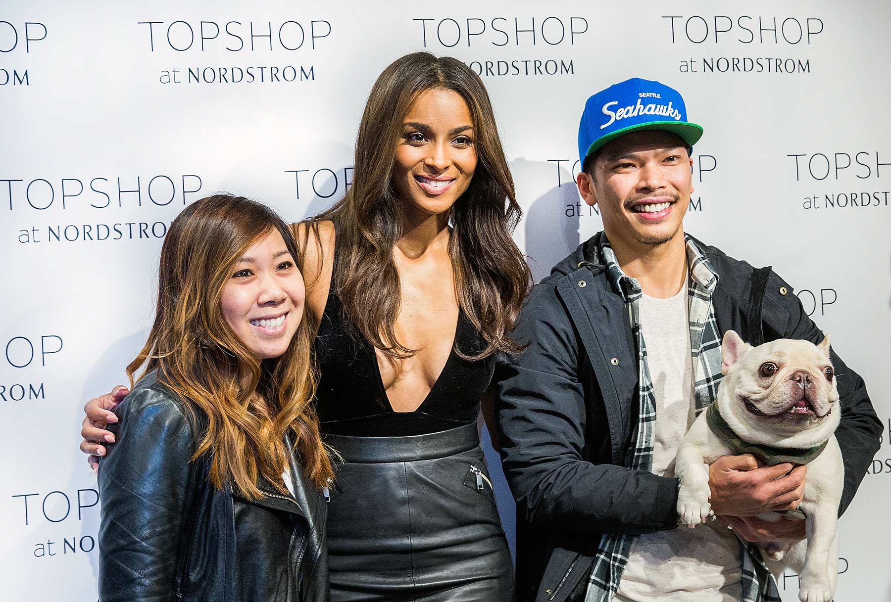 Ciara at Topshop at Nordstrom in Seattle