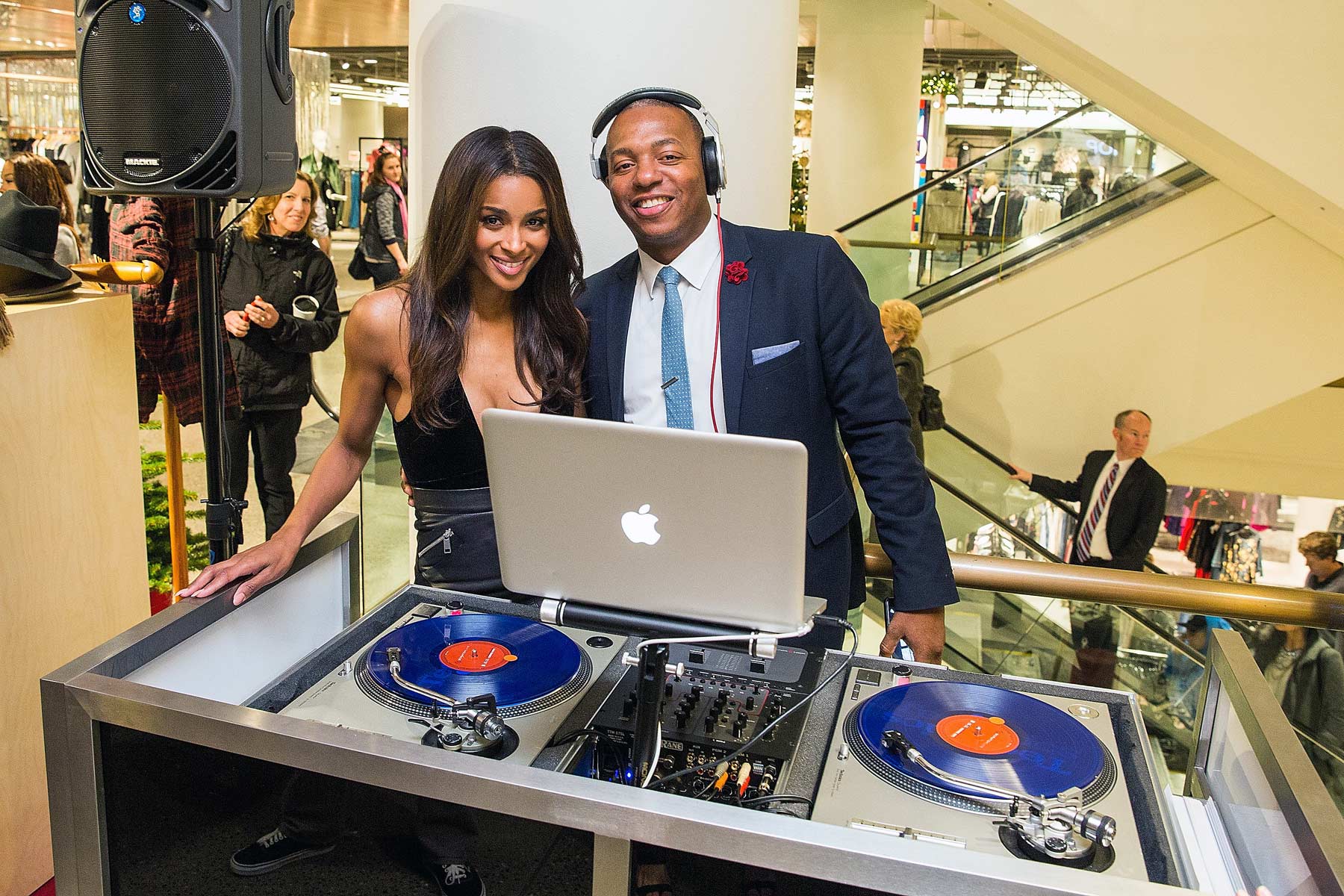 Ciara at Topshop at Nordstrom in Seattle