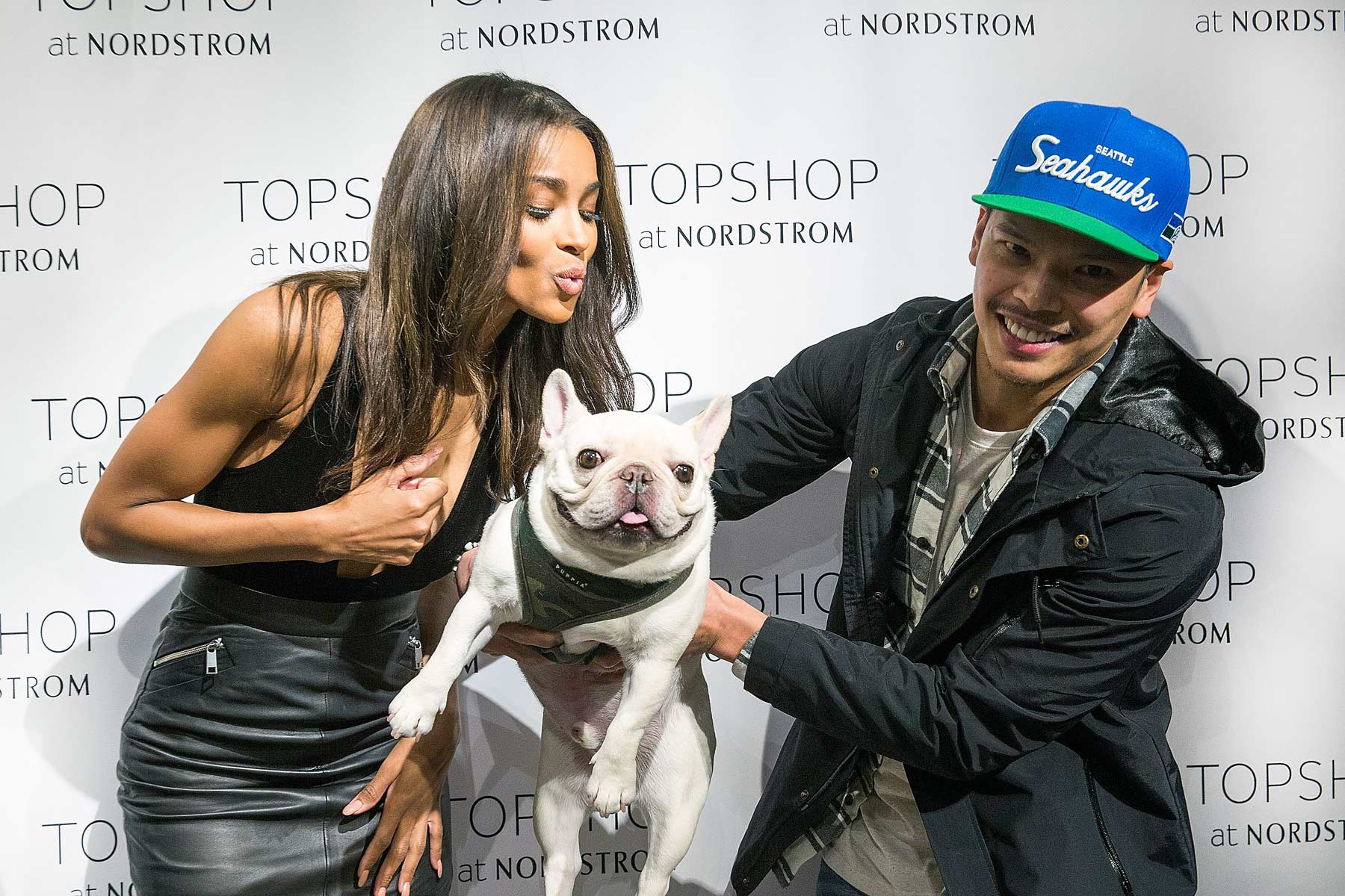 Ciara at Topshop at Nordstrom in Seattle