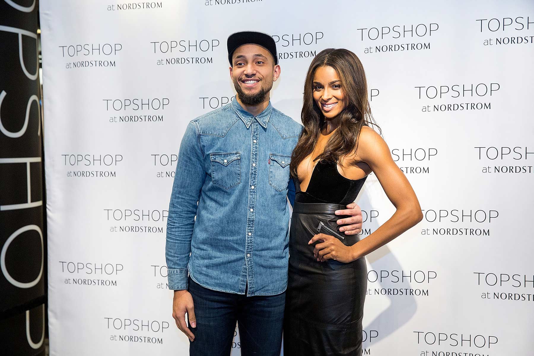 Ciara at Topshop at Nordstrom in Seattle