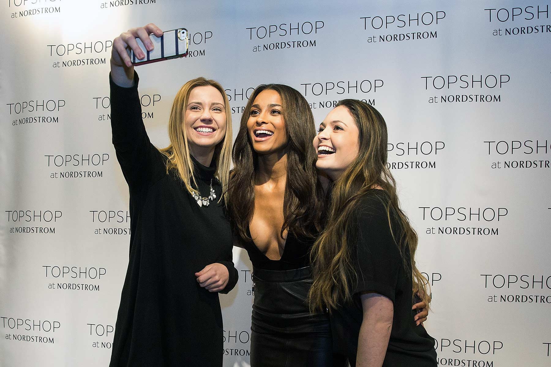 Ciara at Topshop at Nordstrom in Seattle