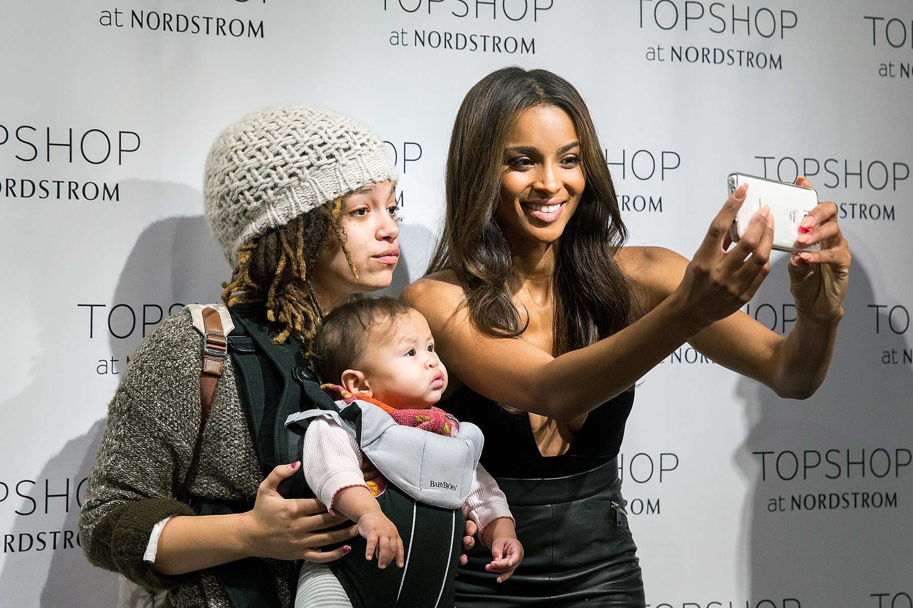 Ciara at Topshop at Nordstrom in Seattle