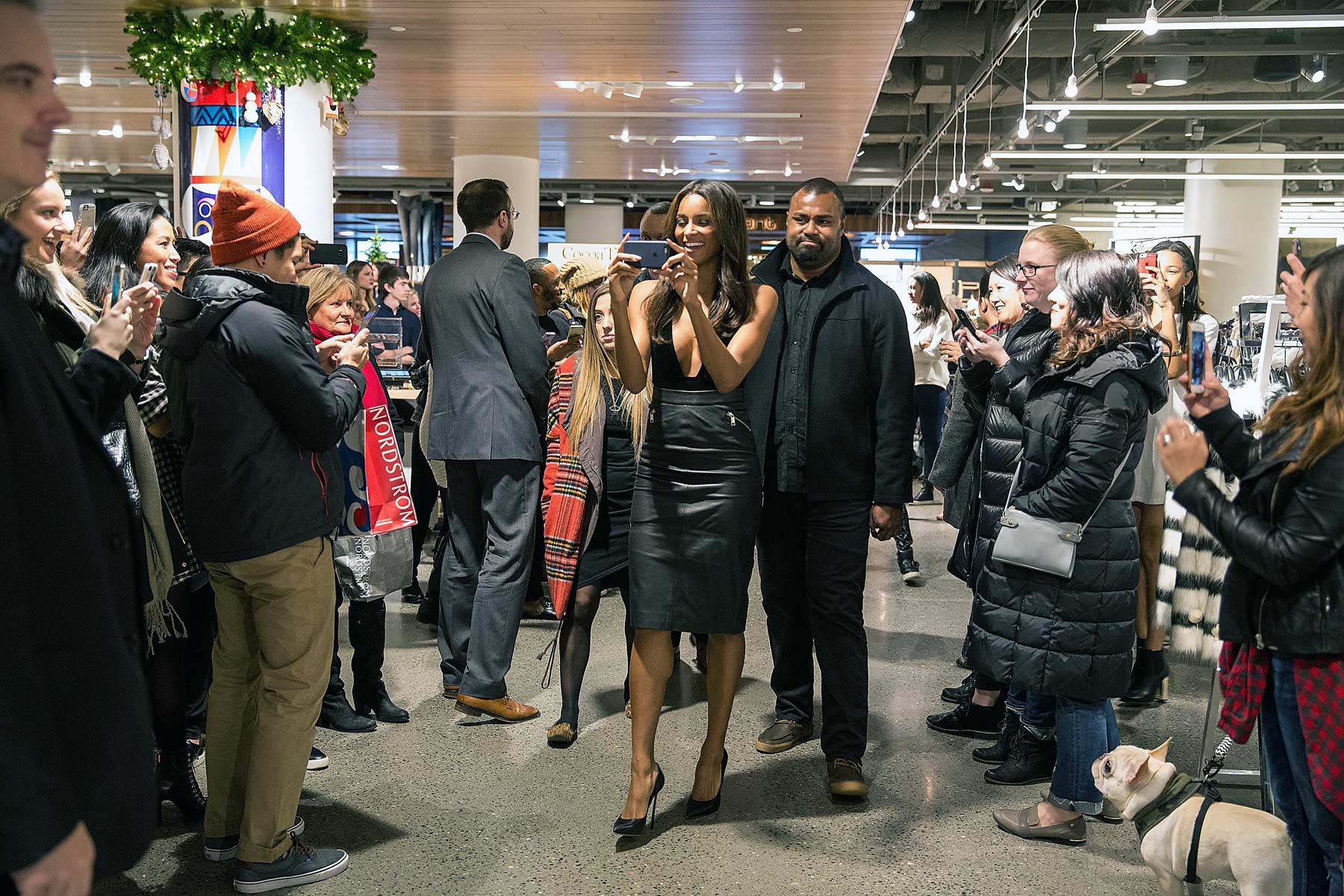 Ciara at Topshop at Nordstrom in Seattle