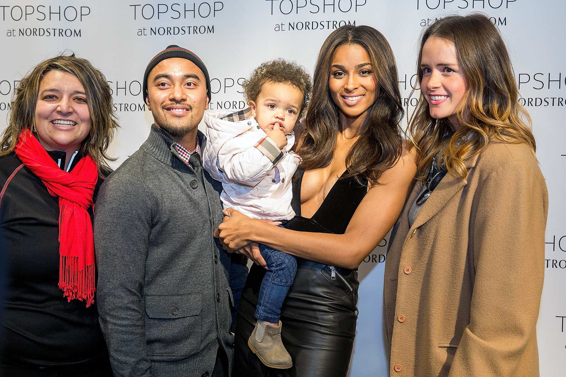 Ciara at Topshop at Nordstrom in Seattle