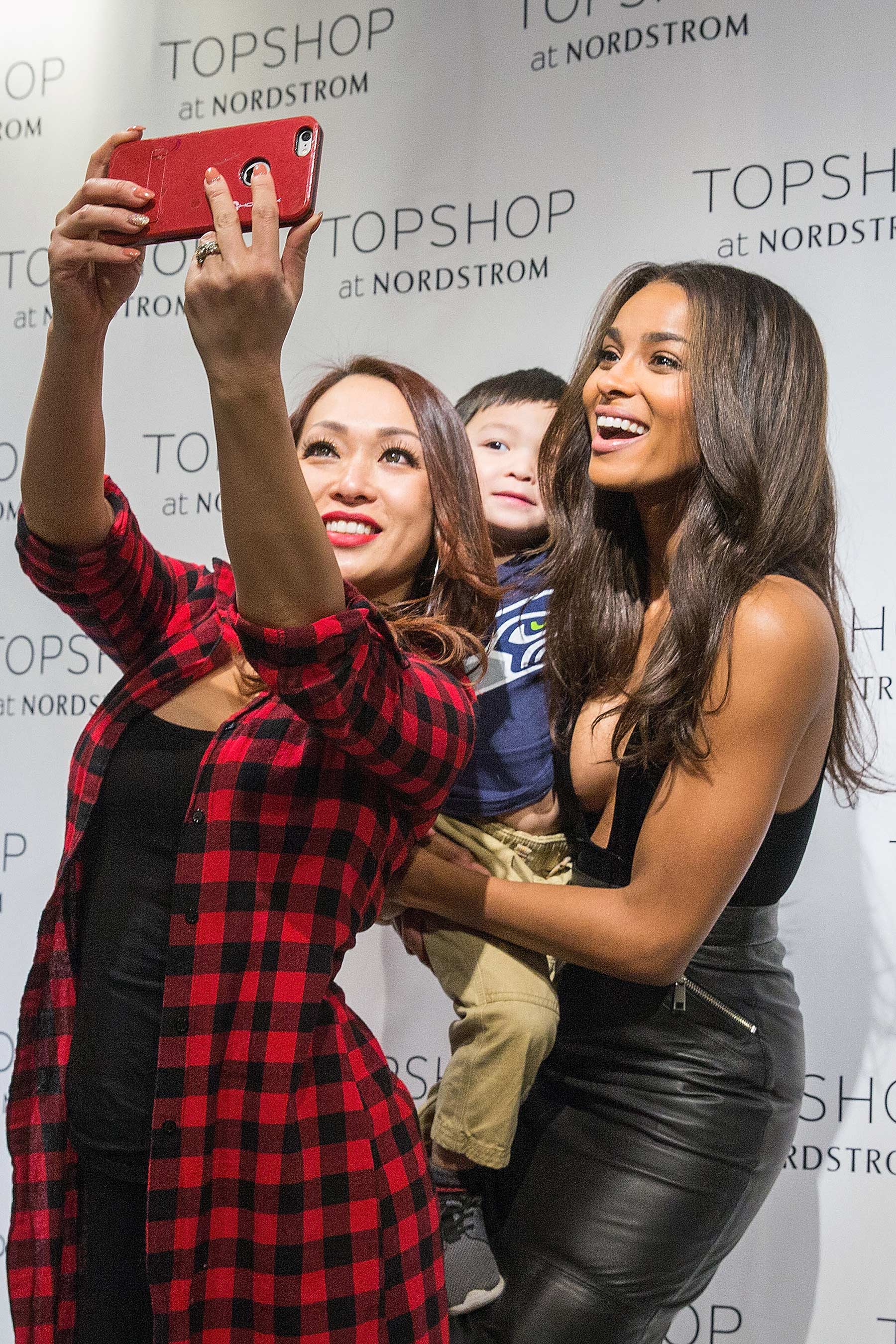 Ciara at Topshop at Nordstrom in Seattle