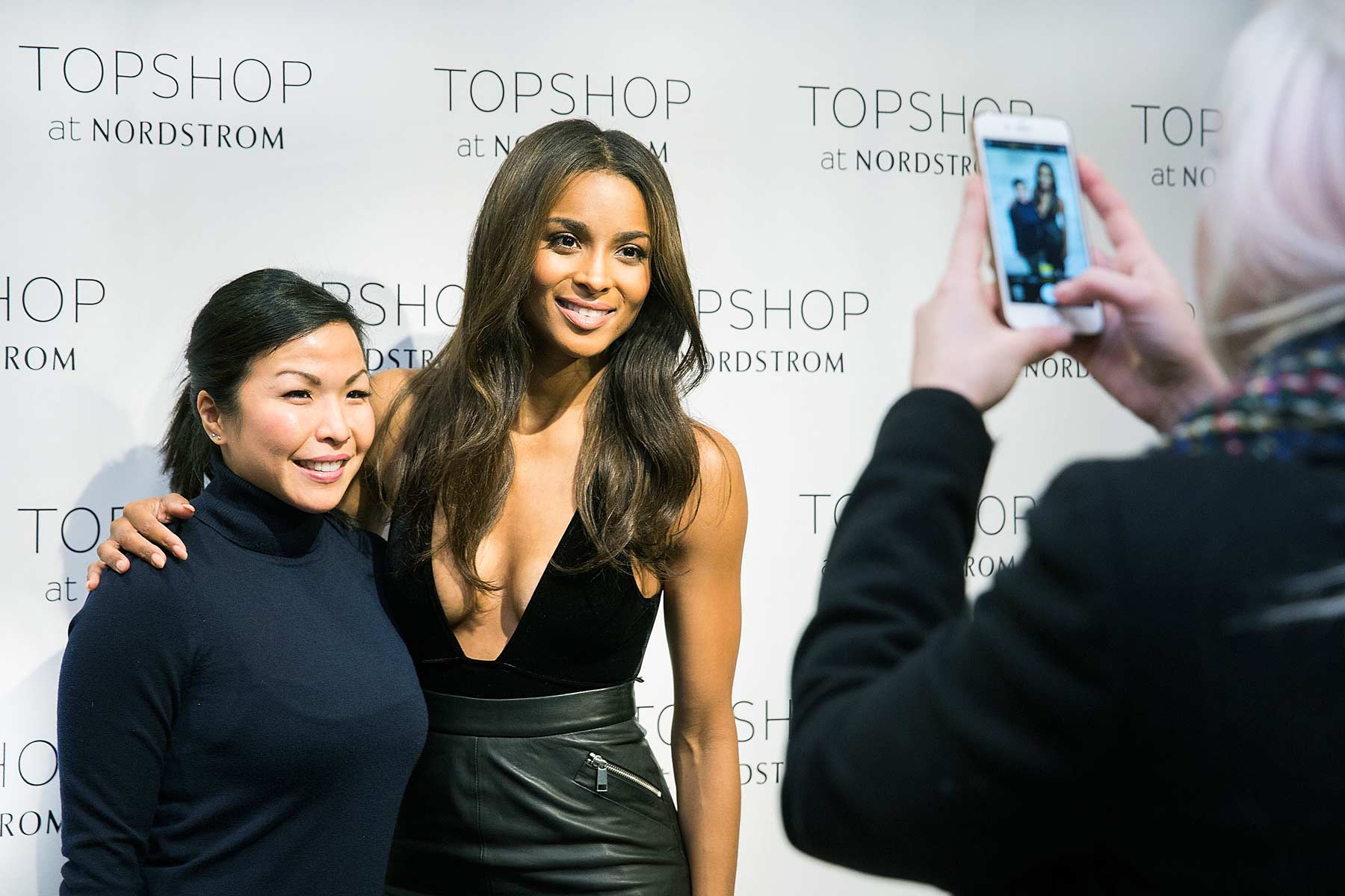 Ciara at Topshop at Nordstrom in Seattle