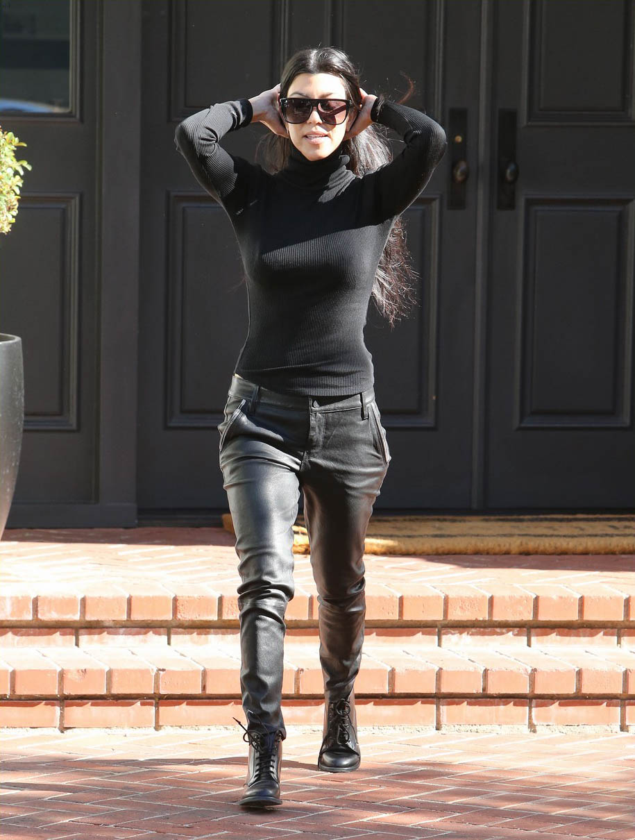 Kourtney Kardashian out and about in Beverly Hills