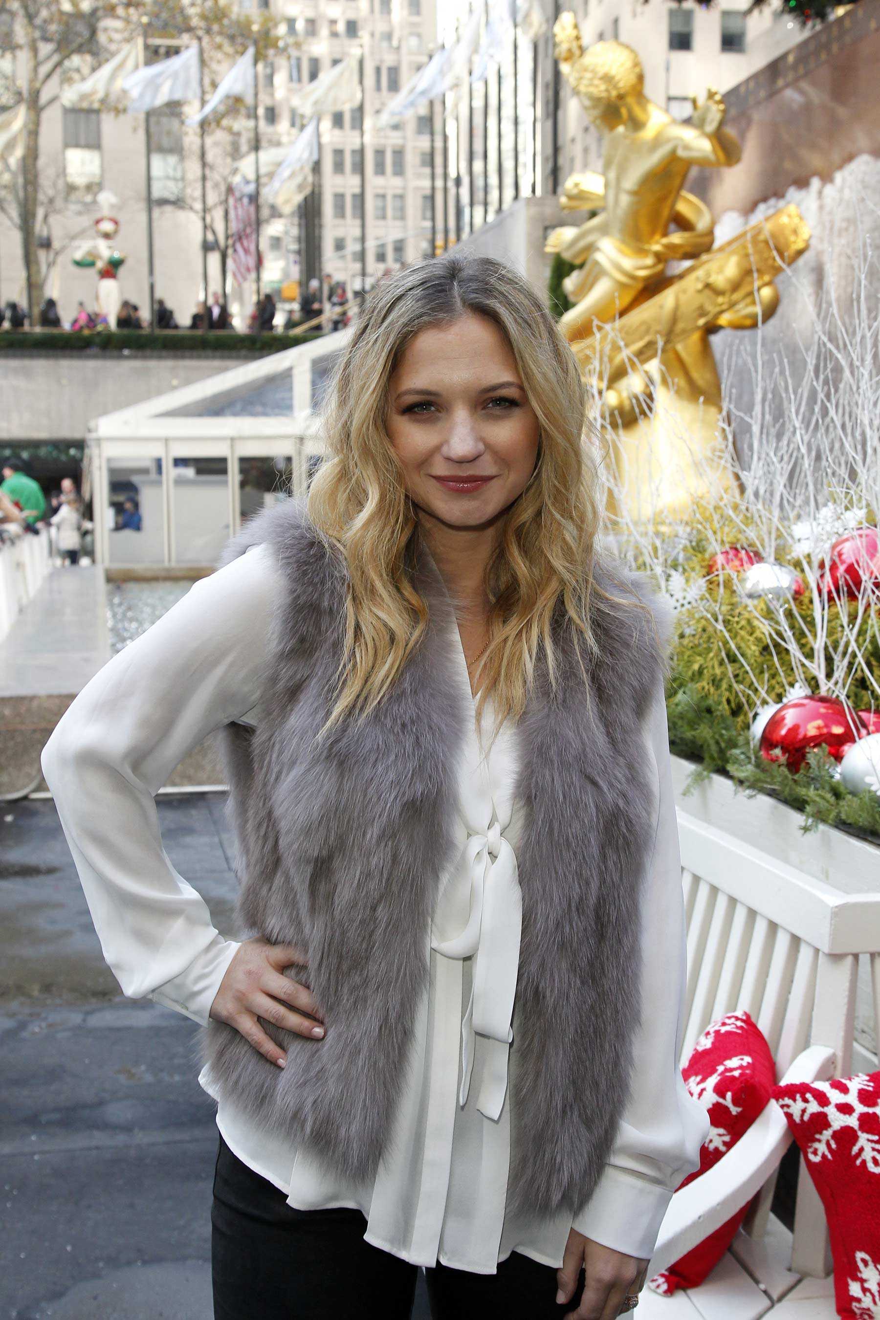 Vanessa Ray at ABC Family’s 2015 Winter Wonderland