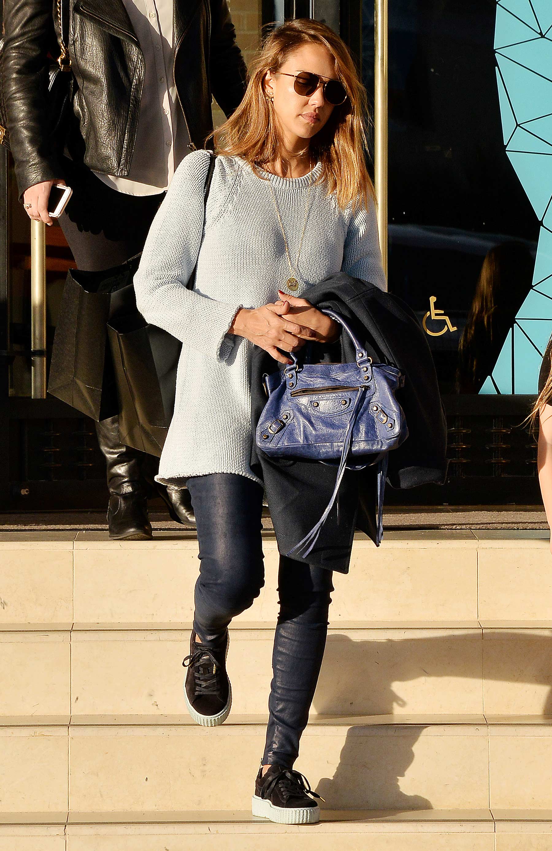 Jessica Alba seen out for shopping in Beverly Hills