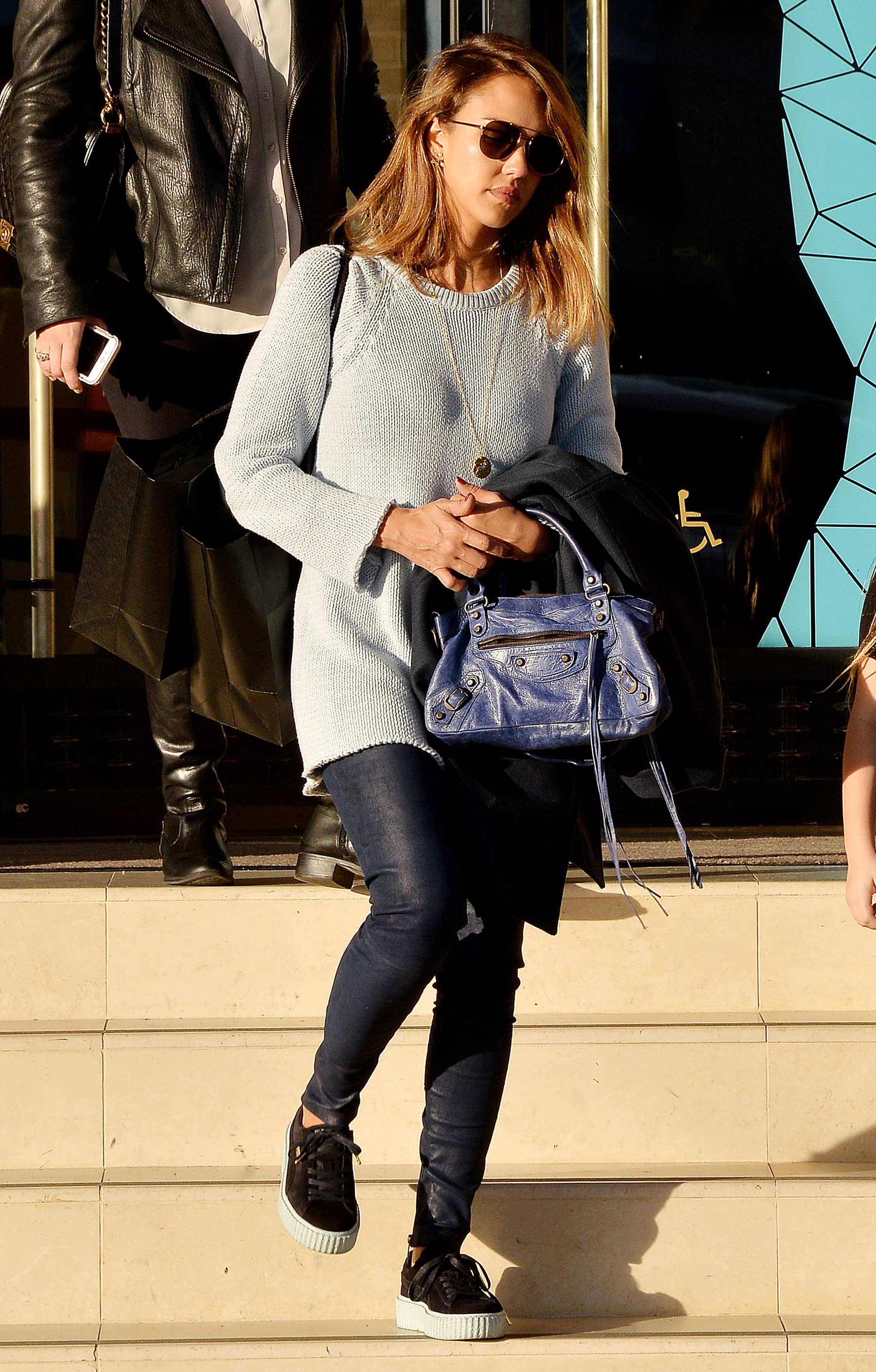 Jessica Alba seen out for shopping in Beverly Hills