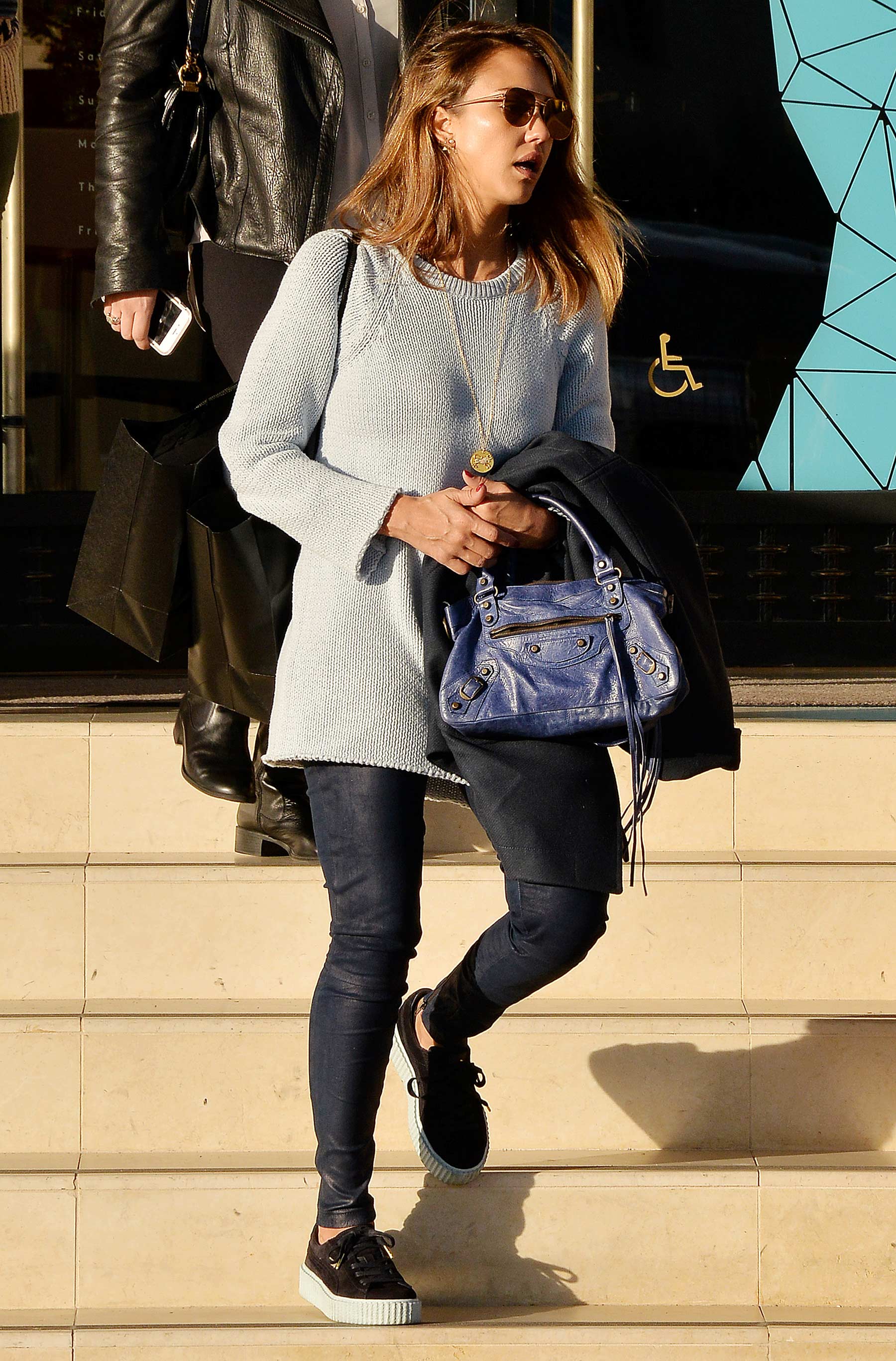 Jessica Alba seen out for shopping in Beverly Hills