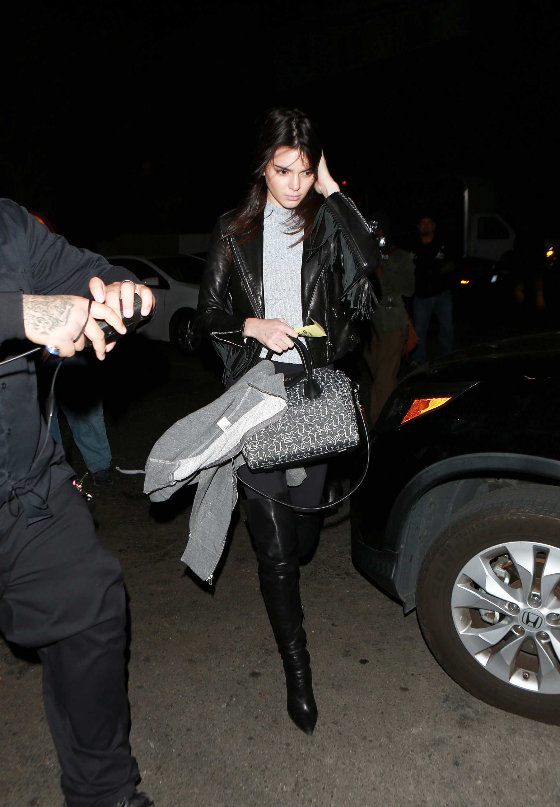 Kendall Jenner leaving the Roxy in West Hollywood