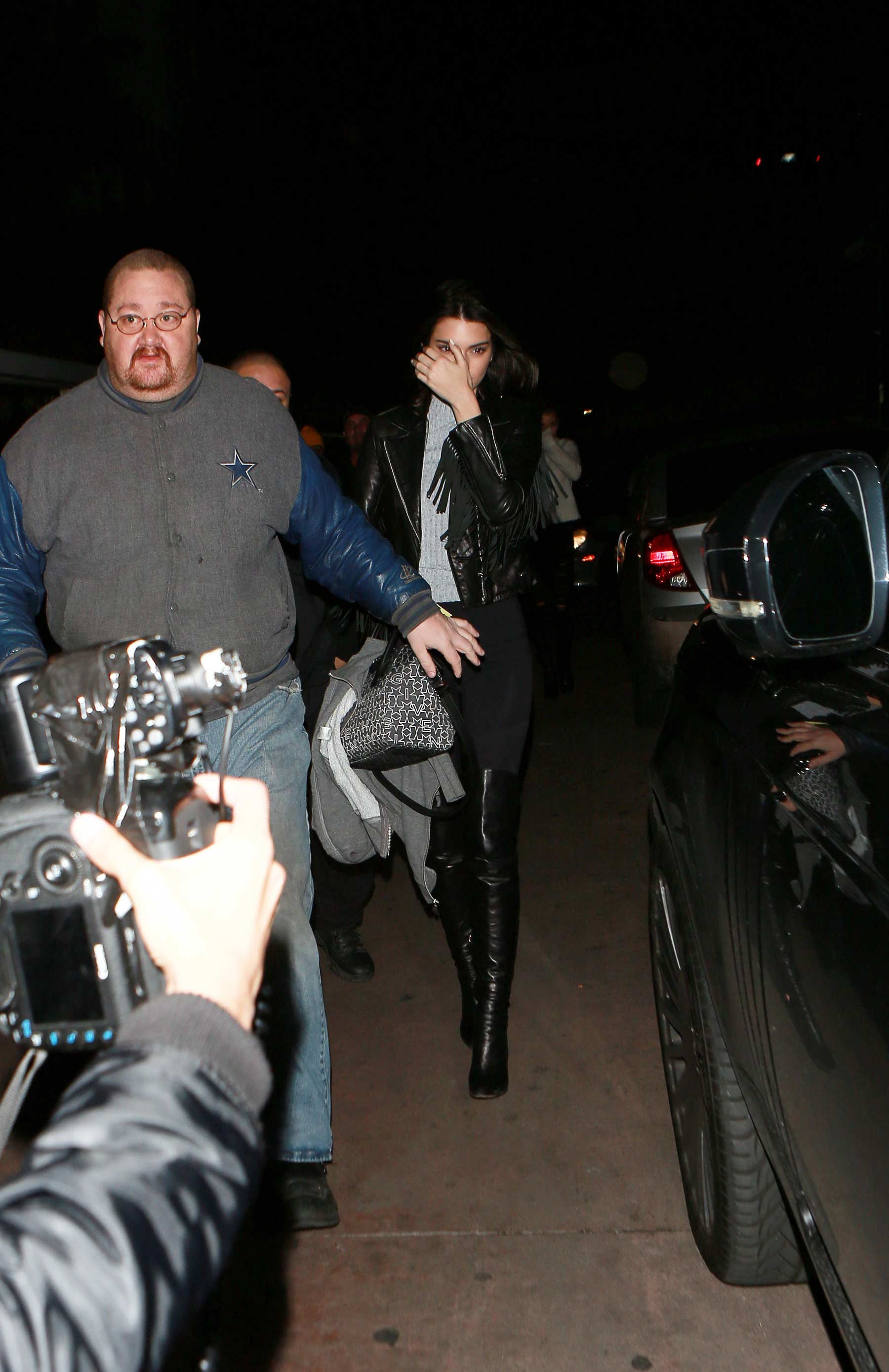 Kendall Jenner leaving the Roxy in West Hollywood