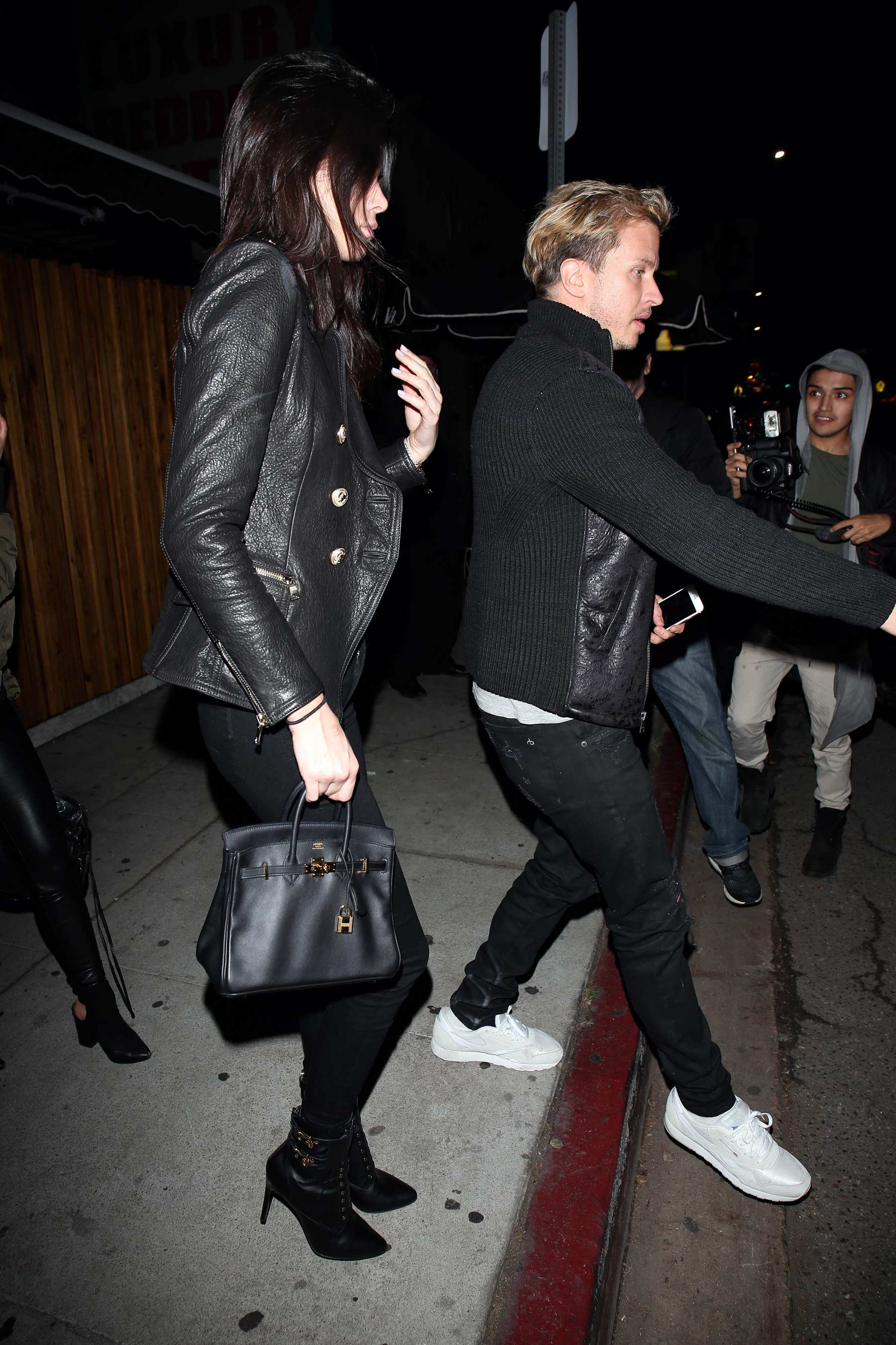 Kendall Jenner leaving The Nice Guy