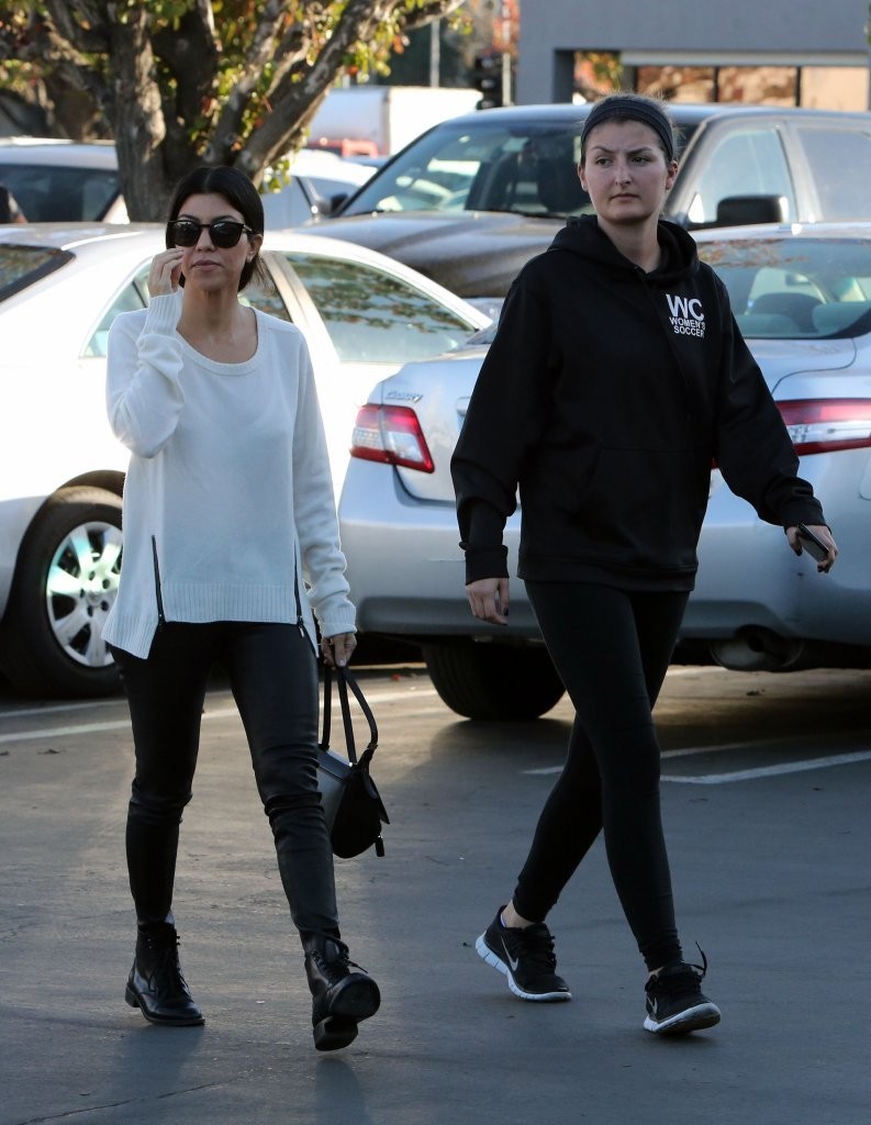 Kourtney Kardashian stops by Toys R Us