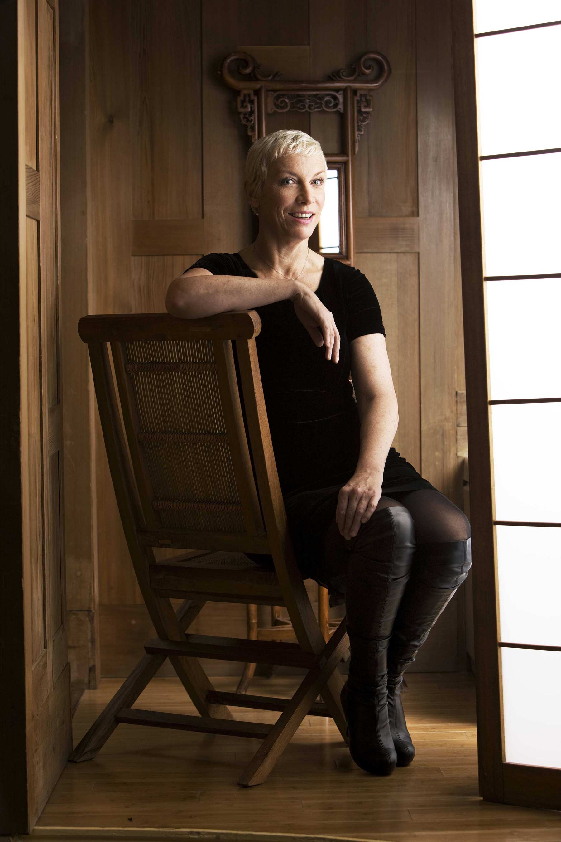 Annie Lennox photoshoot for Murdo Macleod
