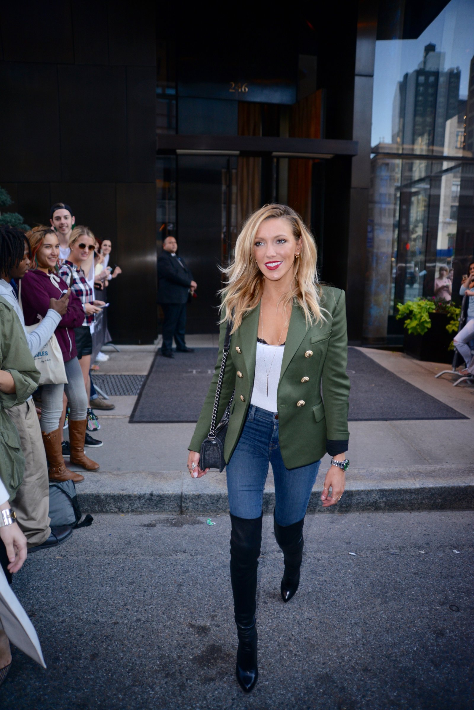 Katie Cassidy out and about in New York