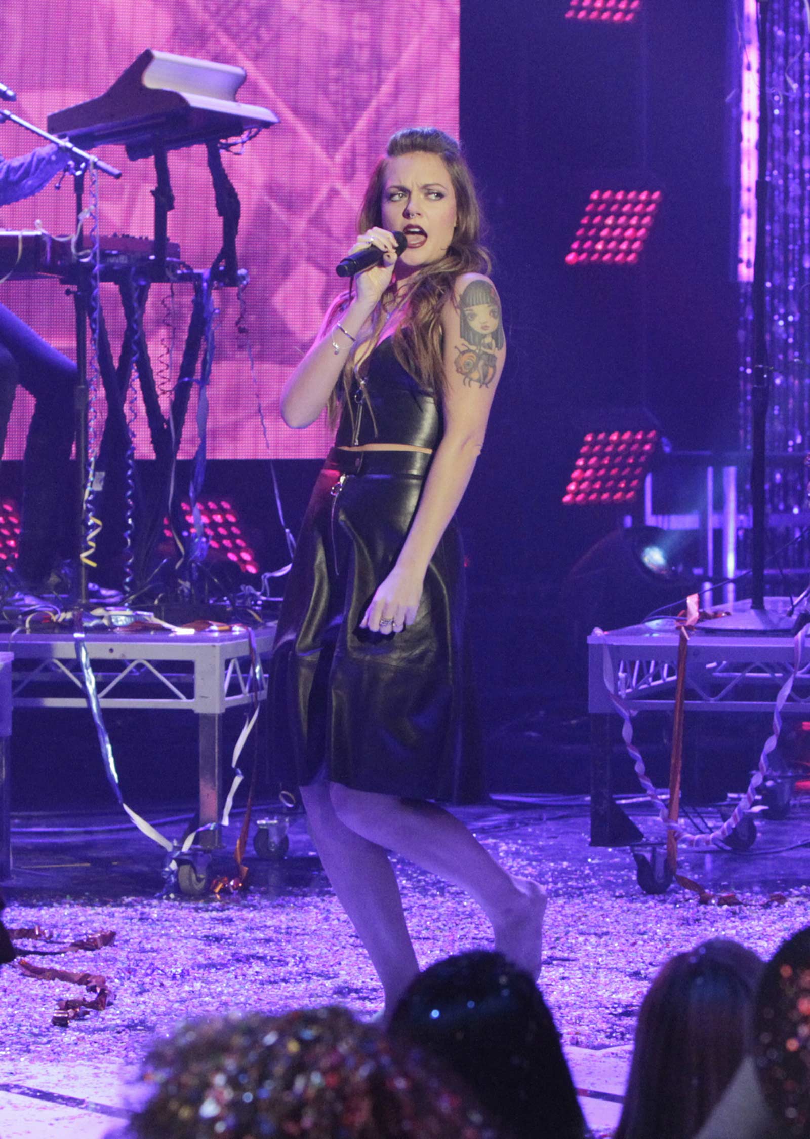 Tove Lo attends Dick Clark’s New Year’s Rockin’ Eve 2016