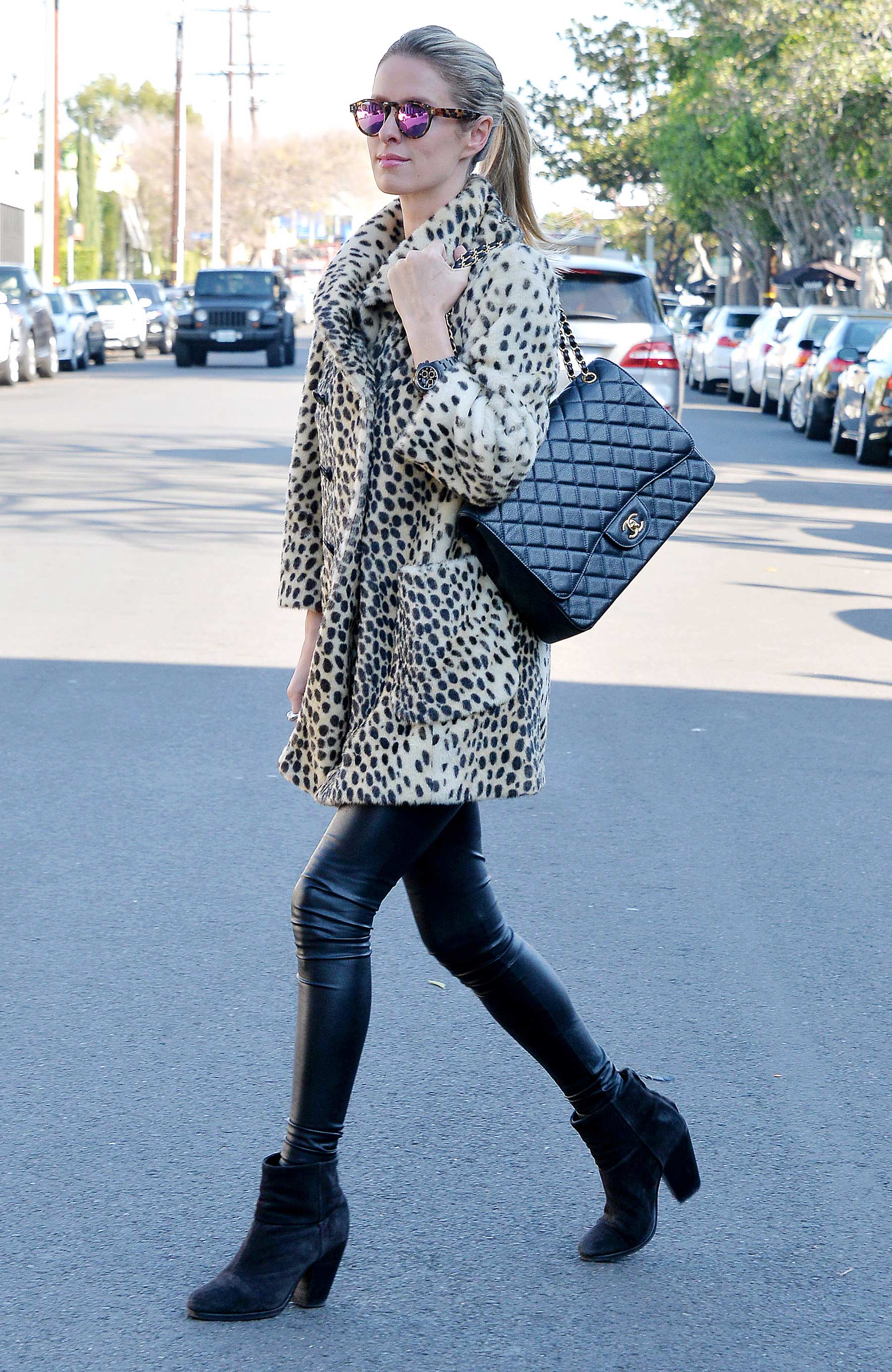 Nicky Hilton shopping in West Hollywood