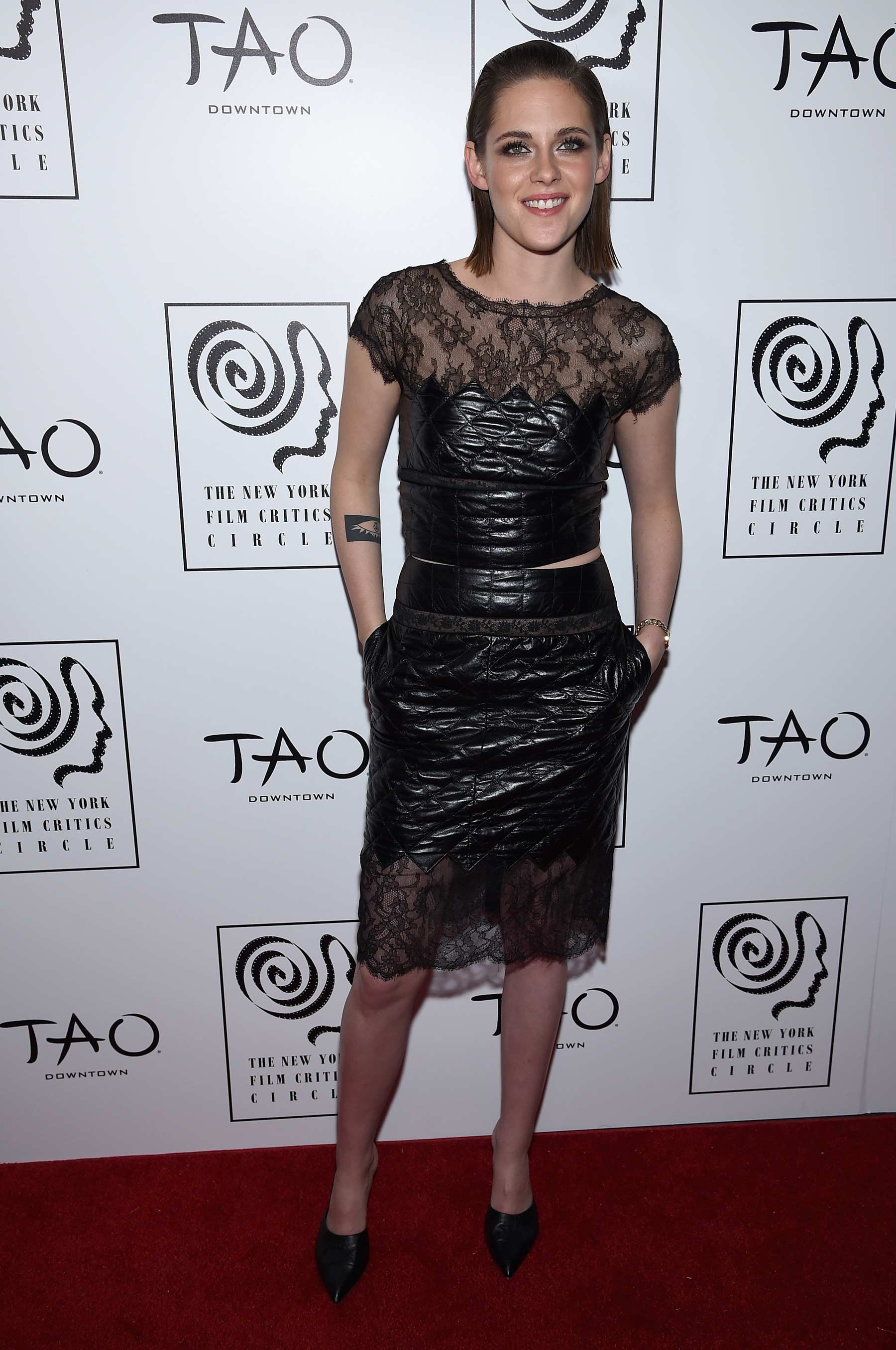 Kristen Stewart attends 2015 New York Film Critics Circle Awards