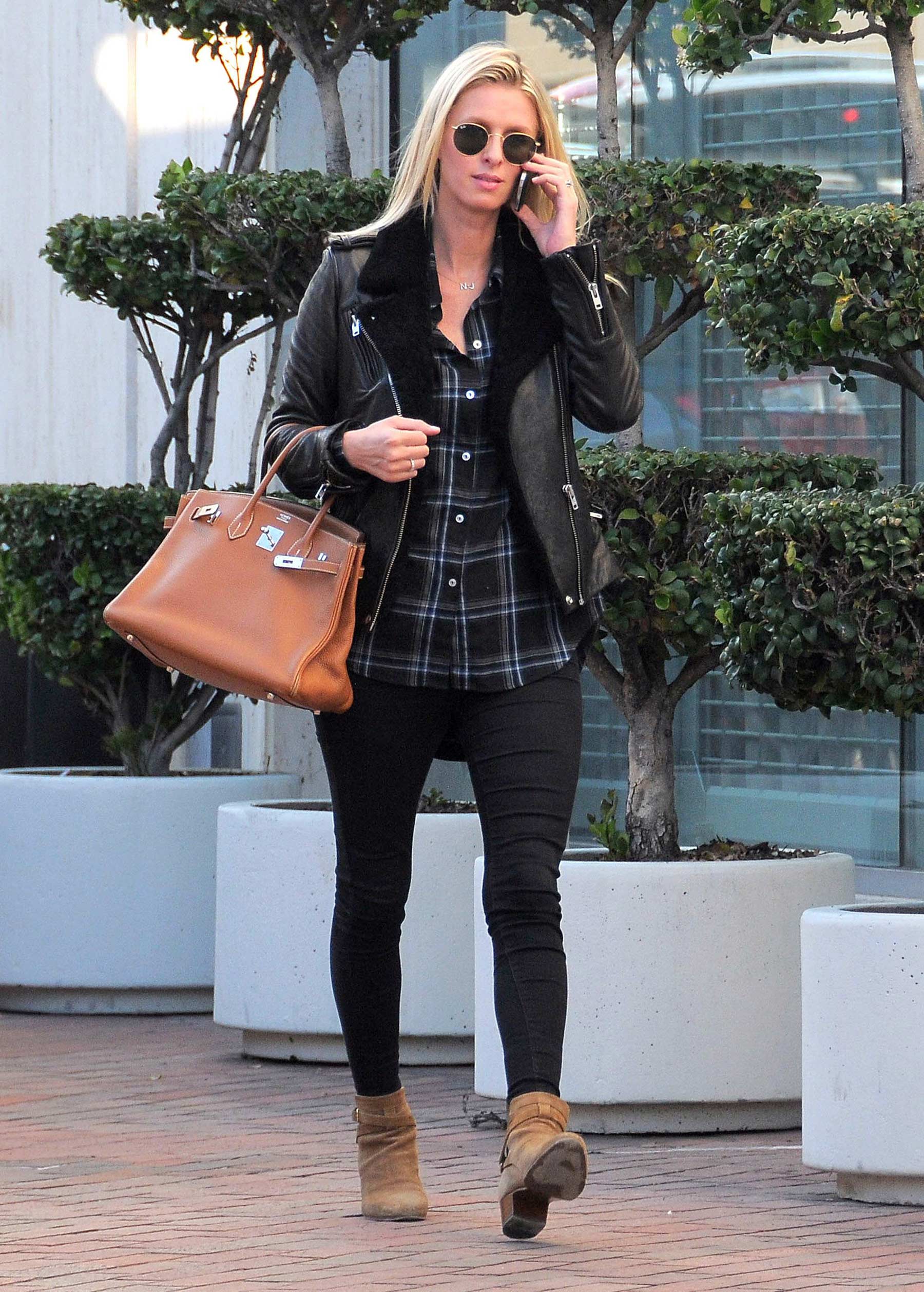 Nicky Hilton shopping in Beverly Hills