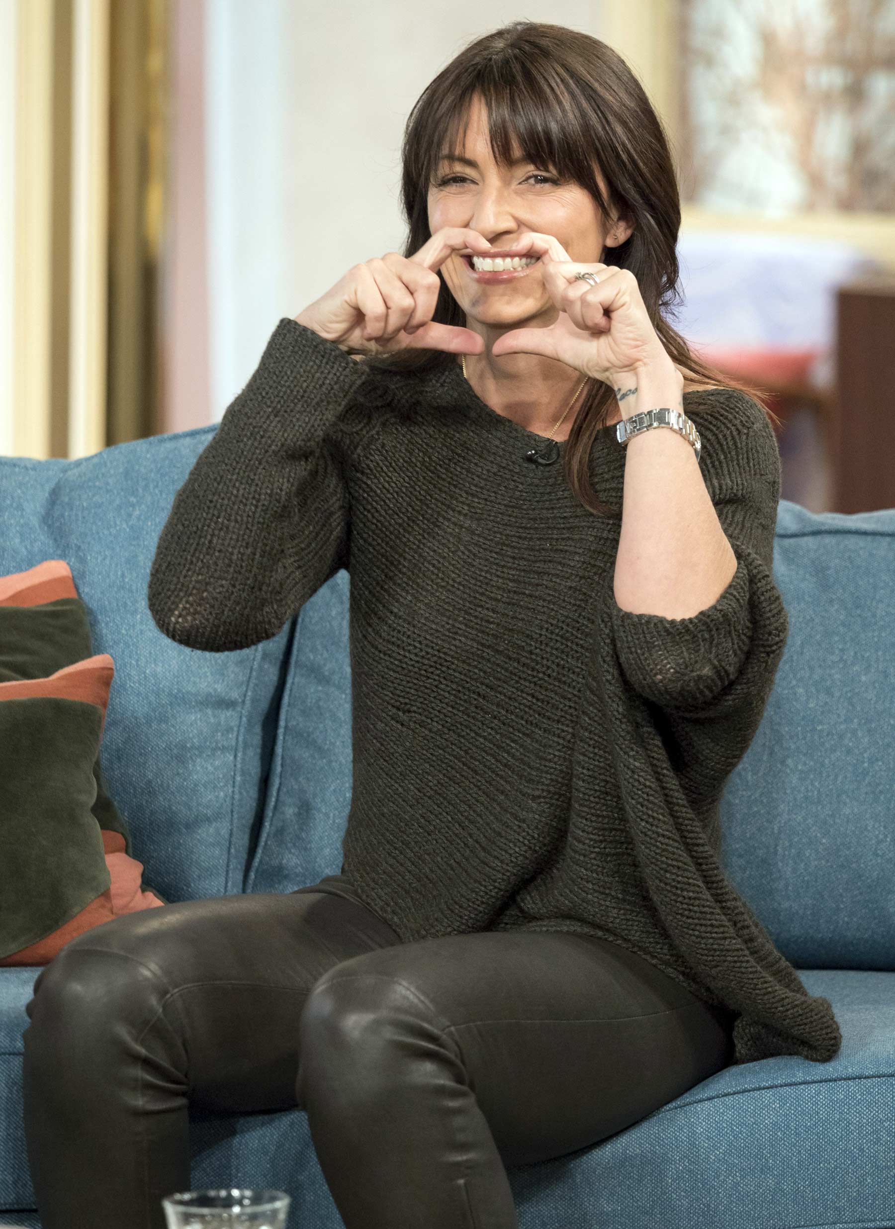 Davina McCall at ITV Studios