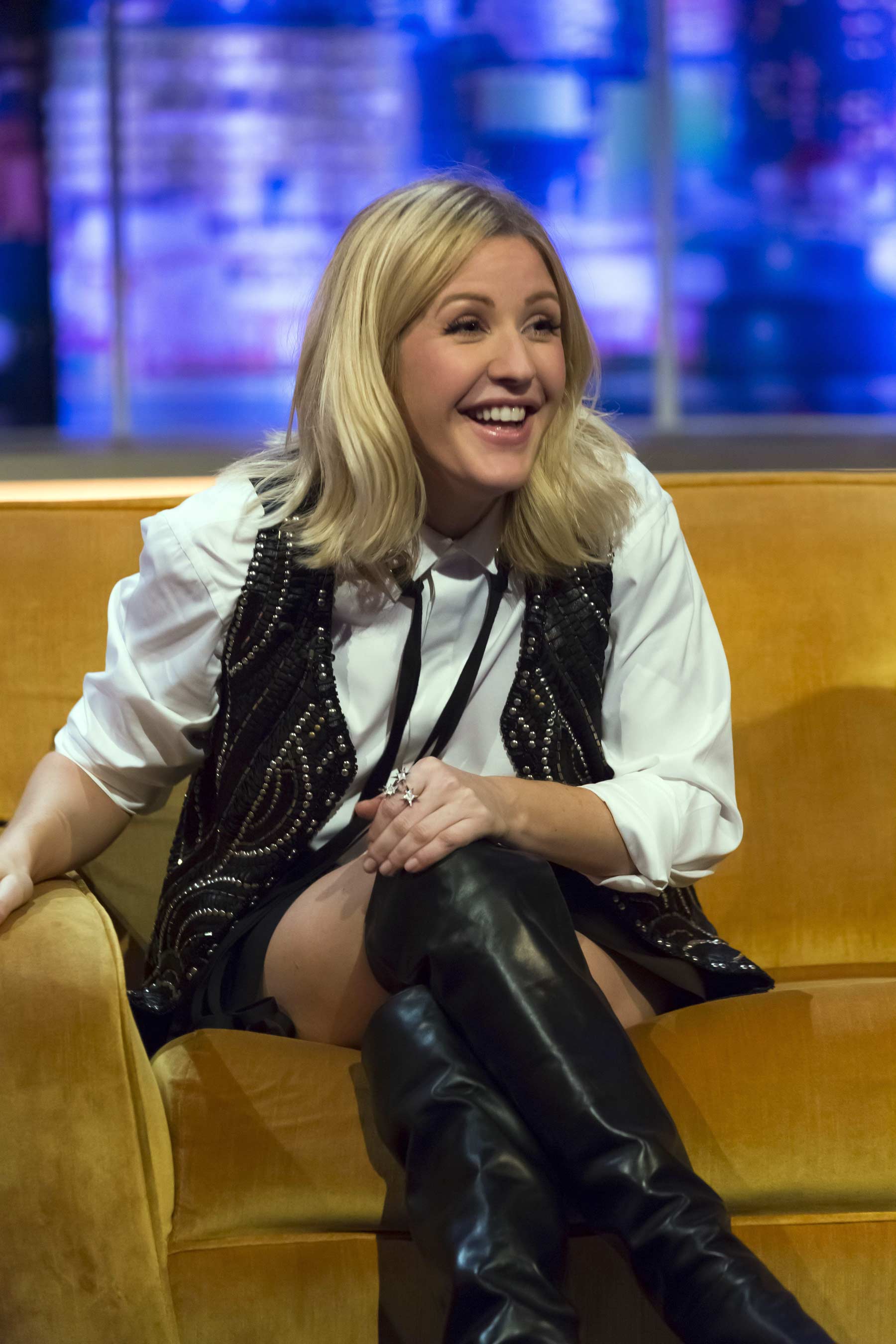 Ellie Goulding performs at The Jonathan Ross Show