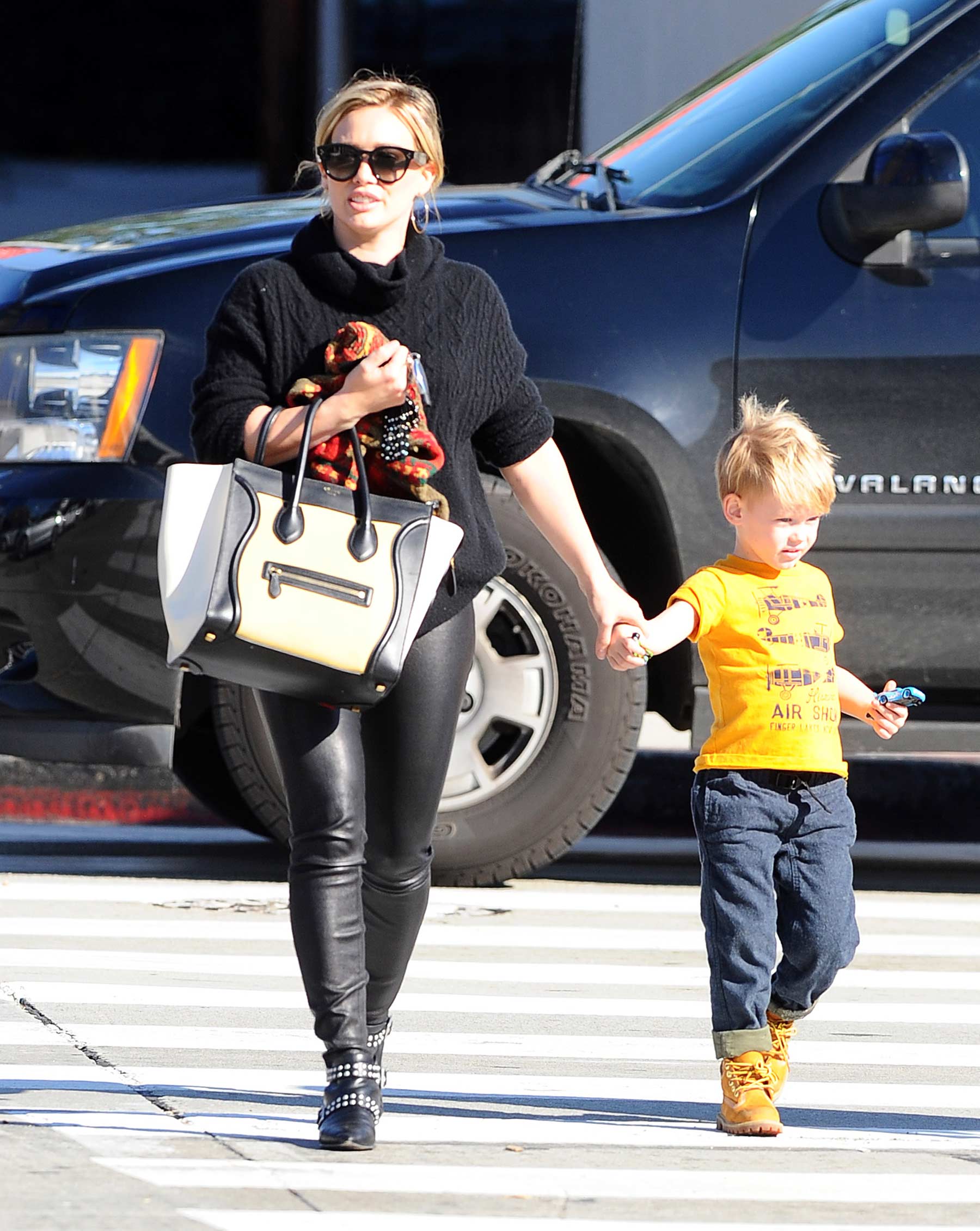 Hilary Duff out in West Hollywood