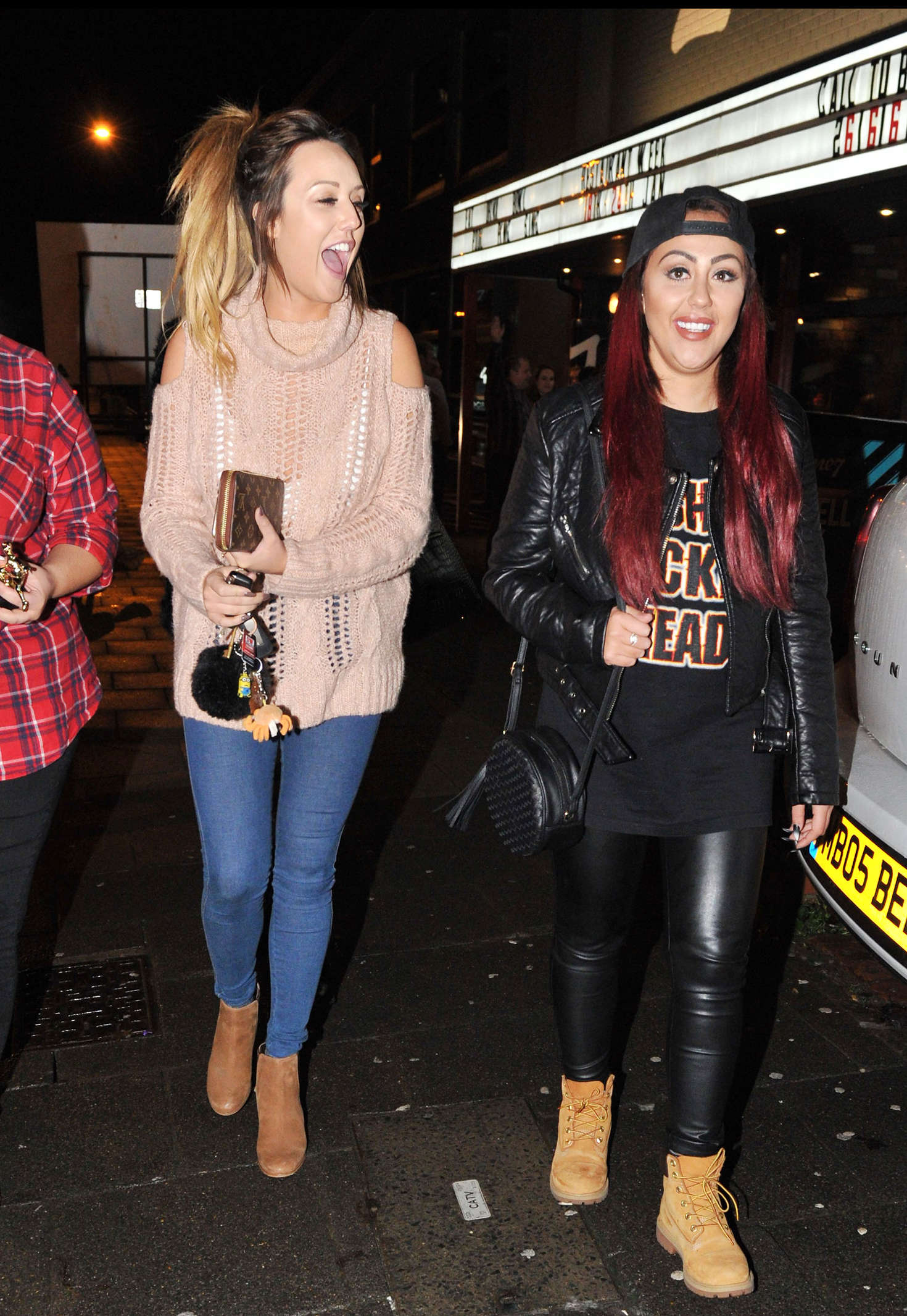 Charlotte Crosby & Sophie Kasaei out in Newcastle