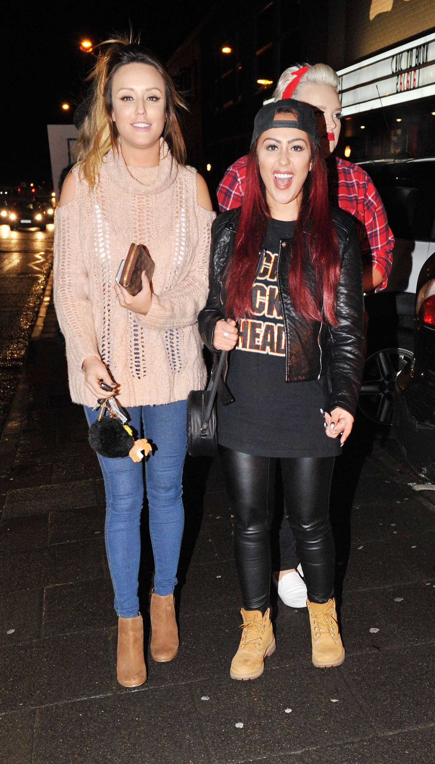Charlotte Crosby & Sophie Kasaei out in Newcastle