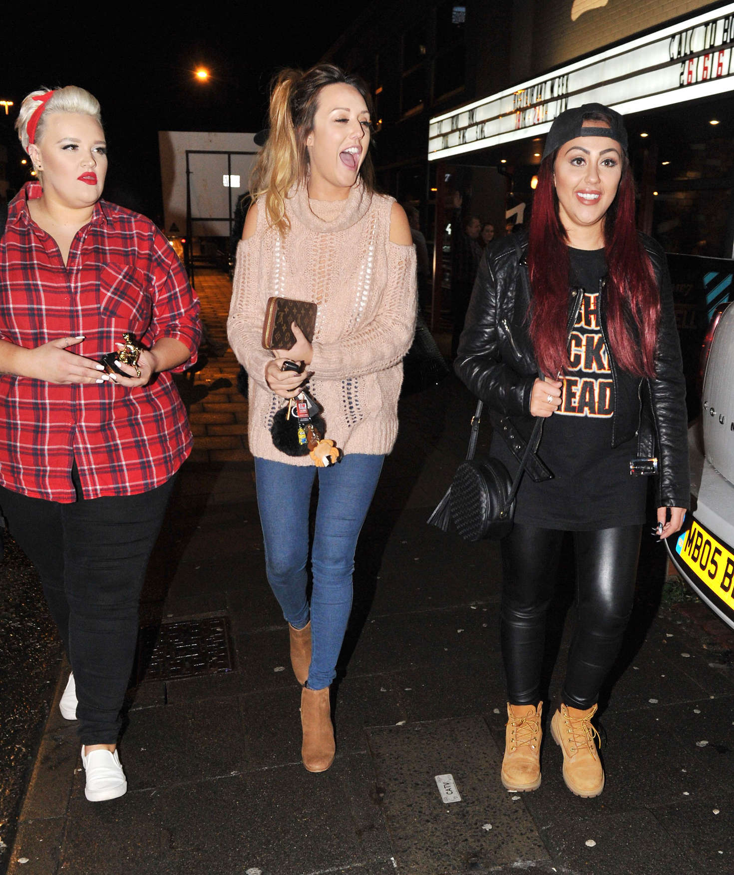 Charlotte Crosby & Sophie Kasaei out in Newcastle