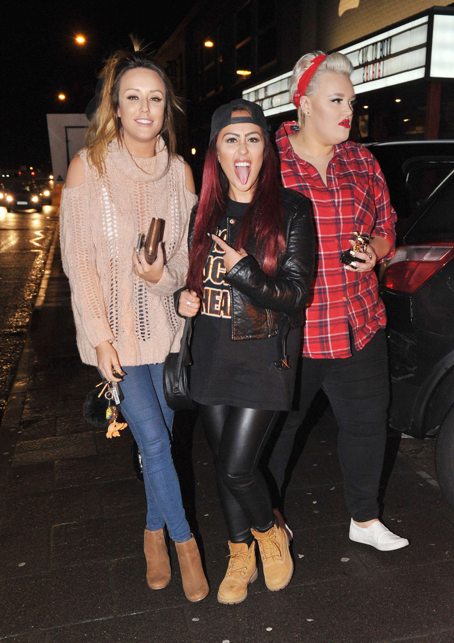 Charlotte Crosby & Sophie Kasaei out in Newcastle