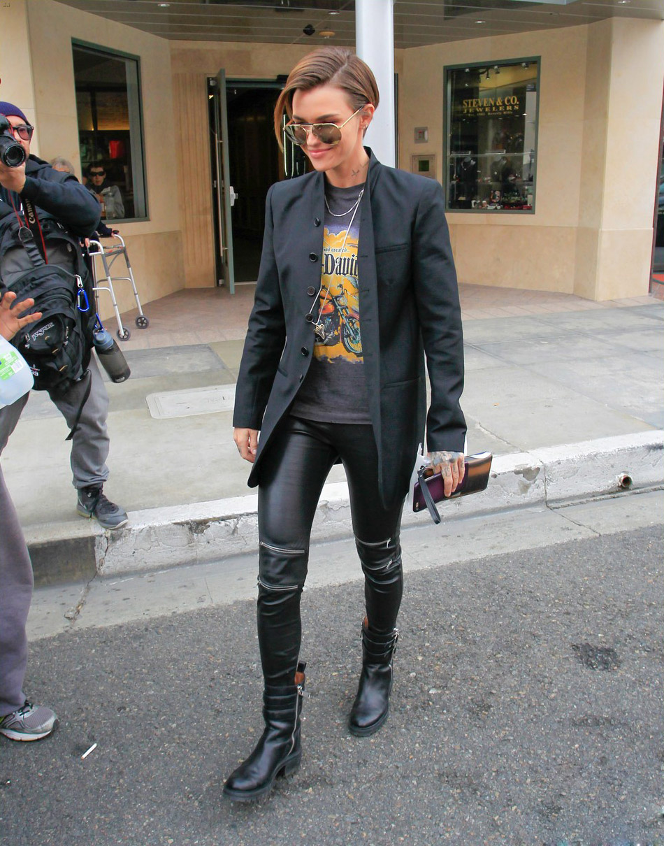 Ruby Rose out in Los Angeles