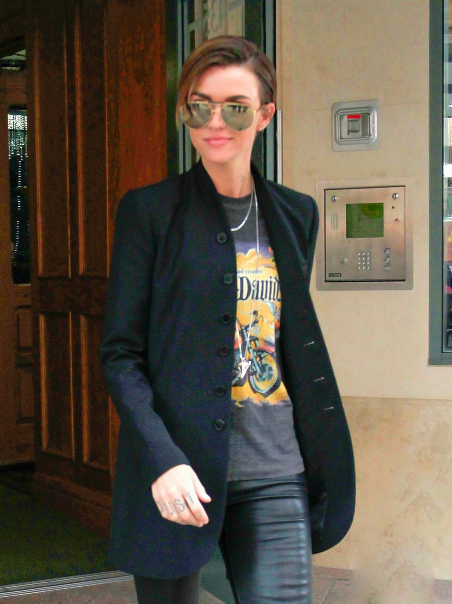 Ruby Rose out in Los Angeles