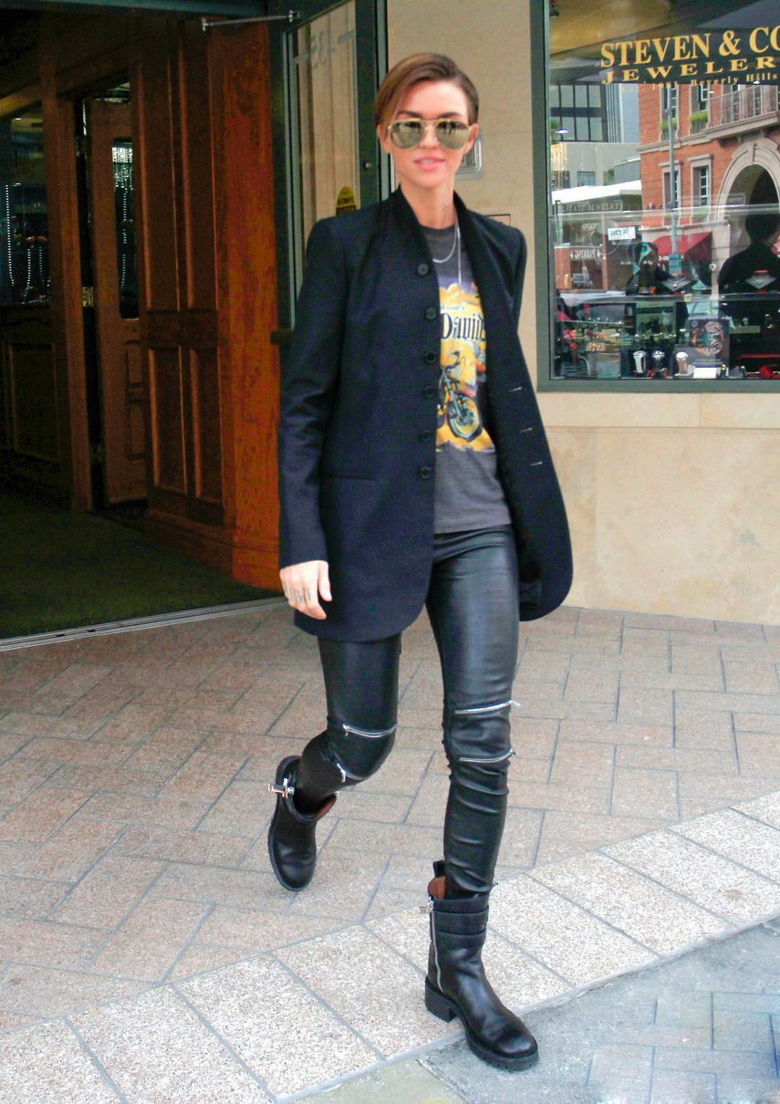 Ruby Rose out in Los Angeles