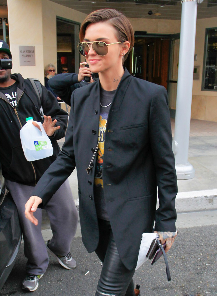 Ruby Rose out in Los Angeles