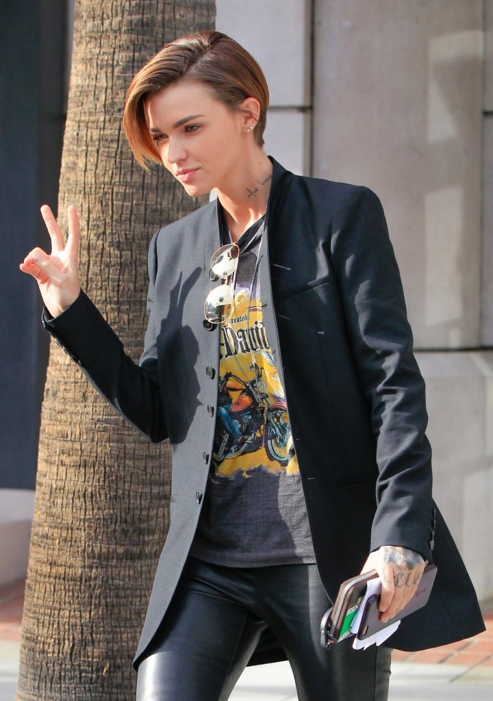 Ruby Rose out in Los Angeles