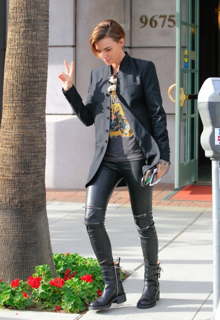 Ruby Rose out in Los Angeles