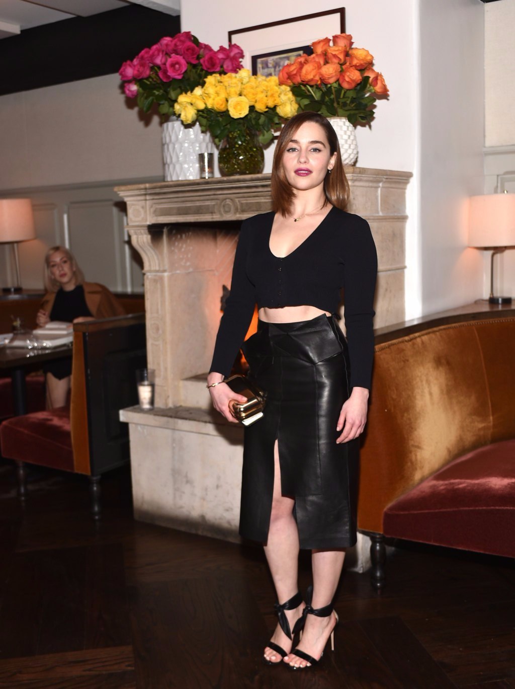 Emilia Clarke attends BAFTA Los Angeles Awards Season Tea