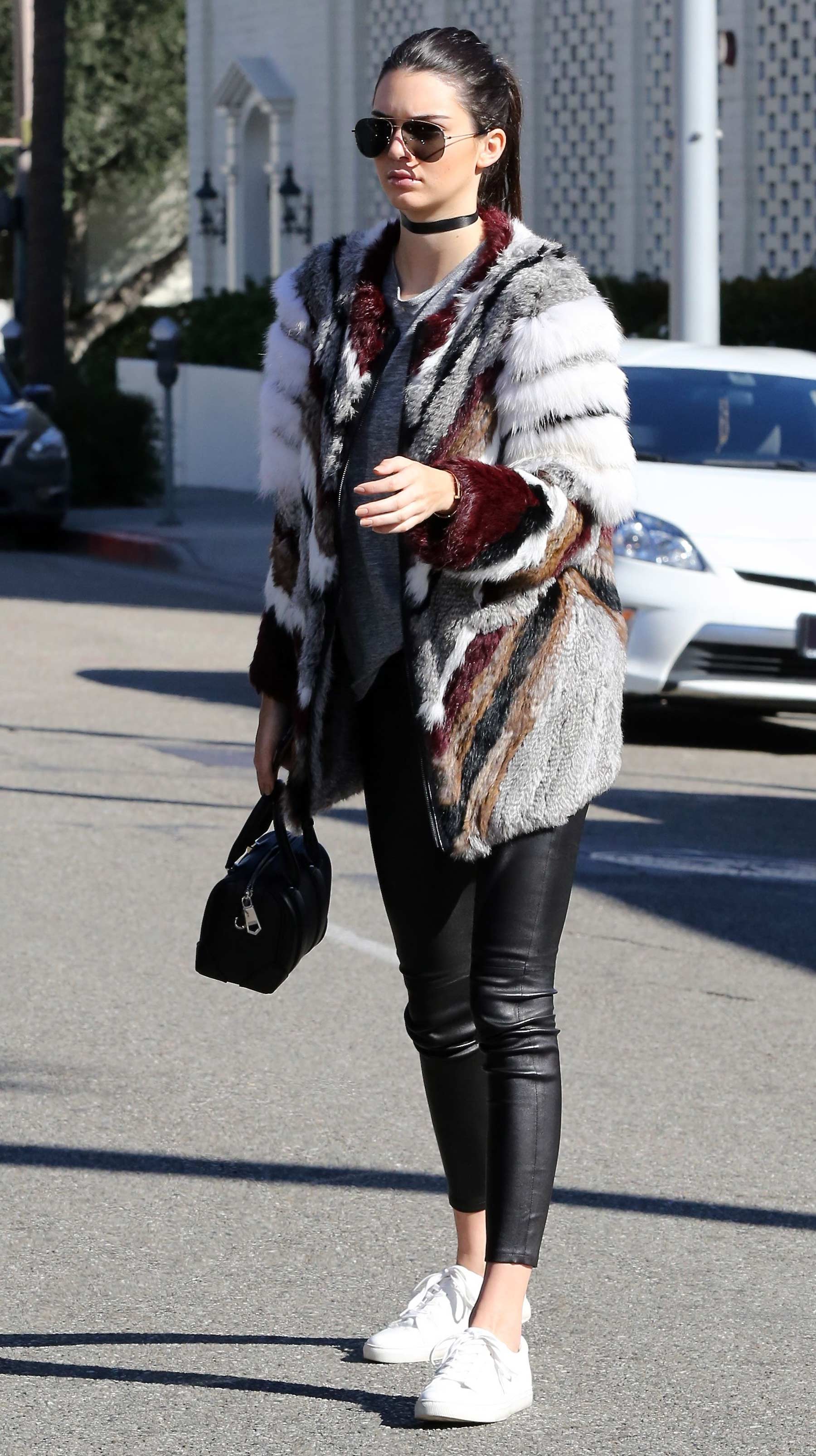 Kendall Jenner heading to lunch in Beverly Hills