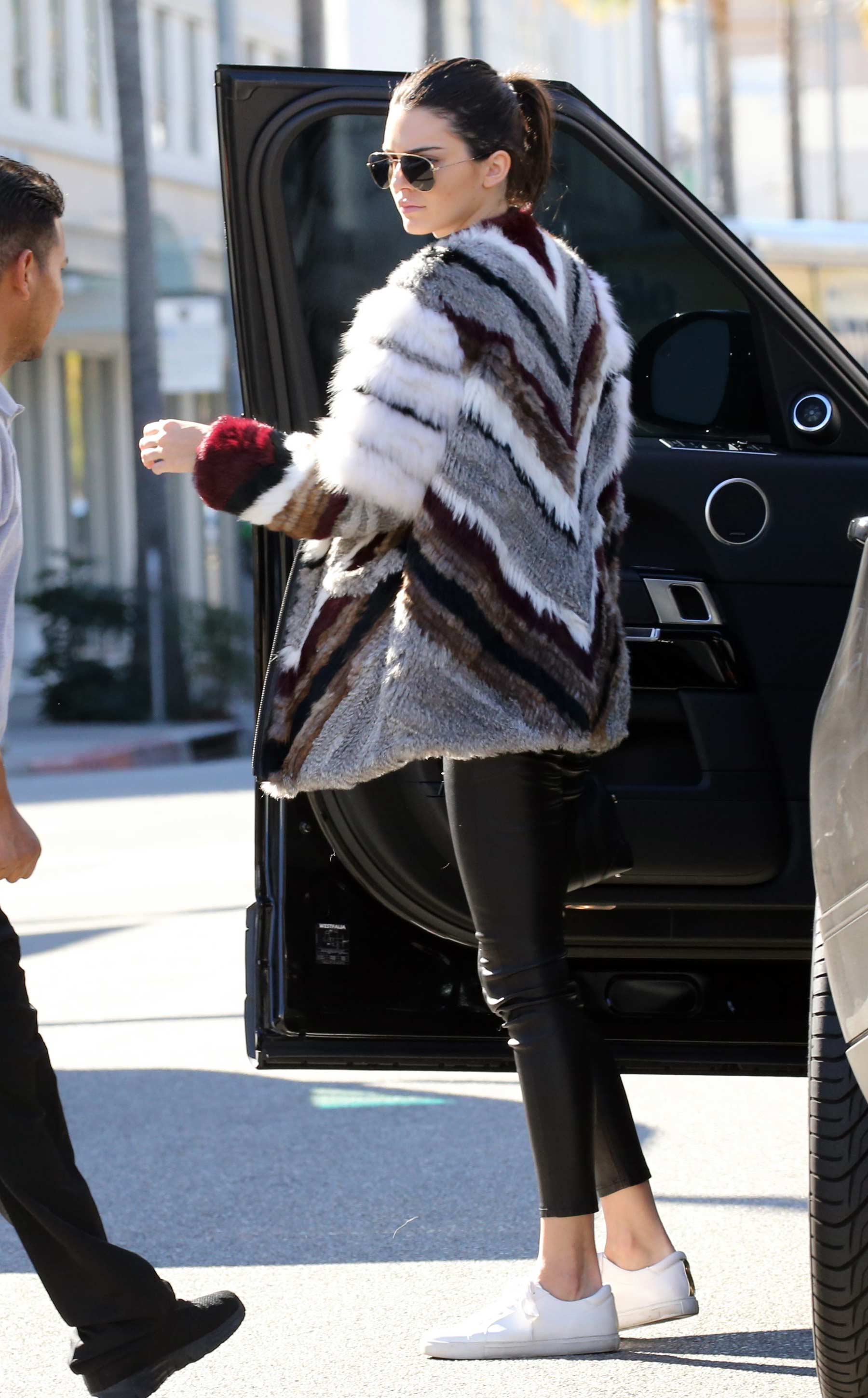 Kendall Jenner heading to lunch in Beverly Hills