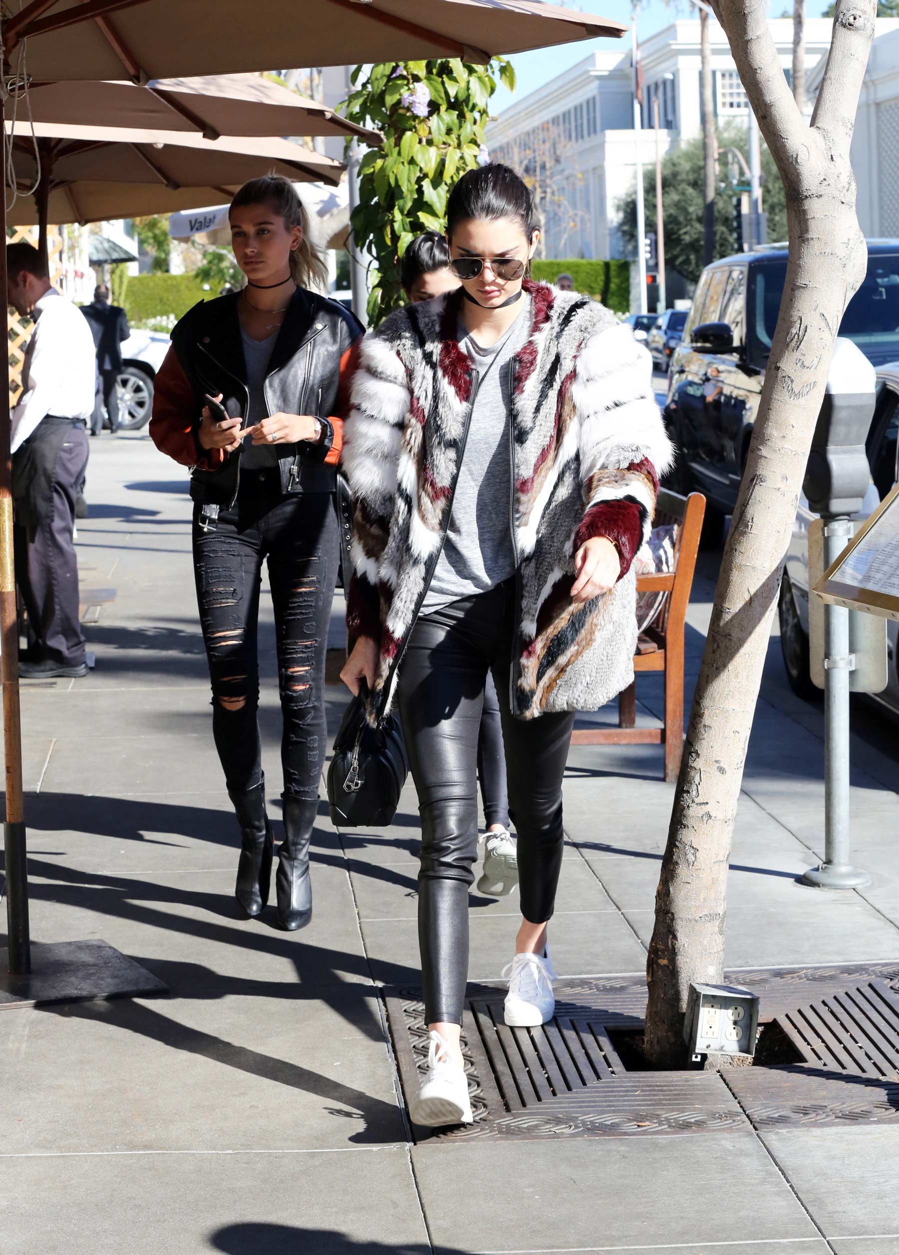 Kendall Jenner heading to lunch in Beverly Hills